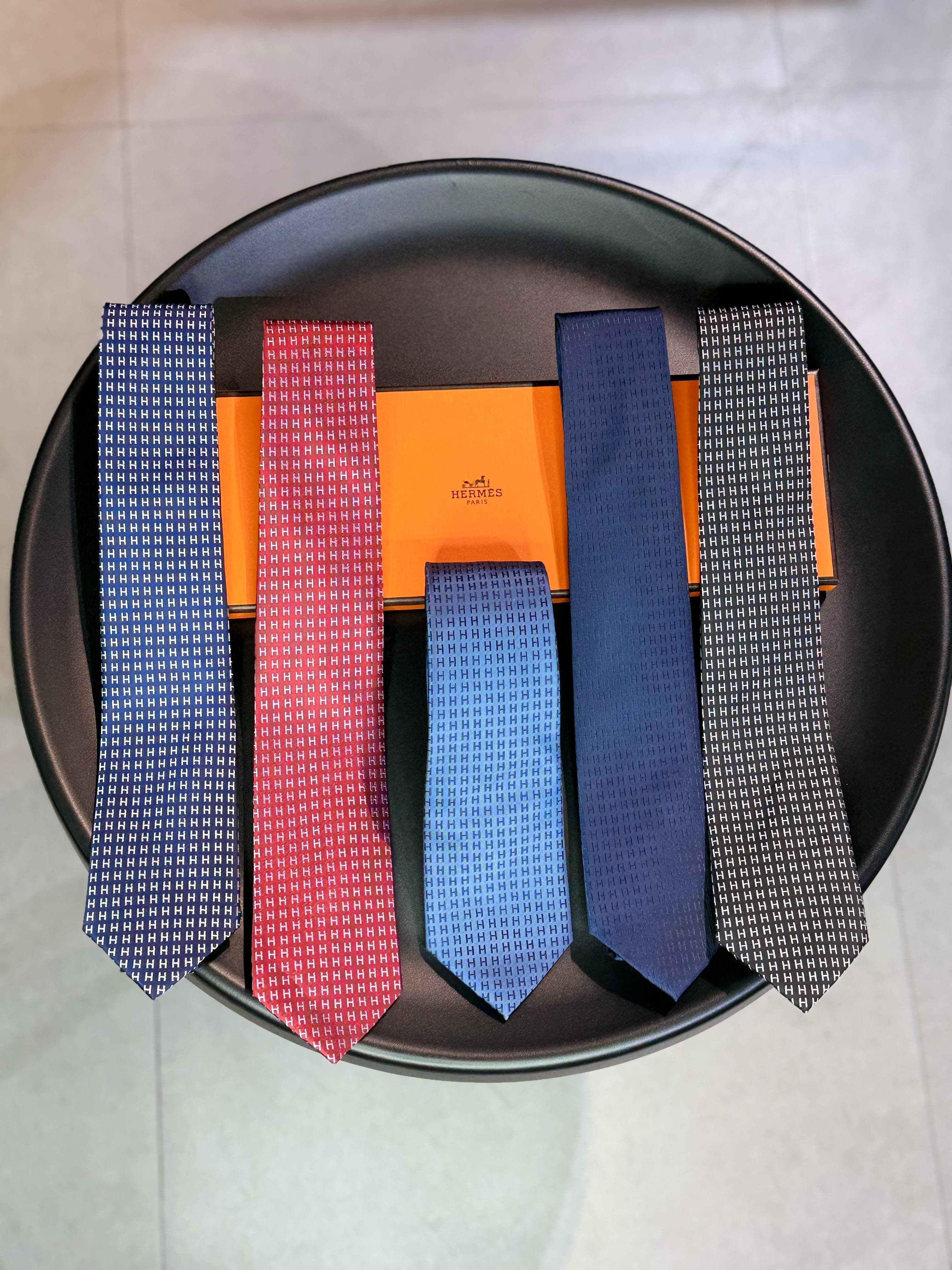 Hermès Men's Silk Tie Collection