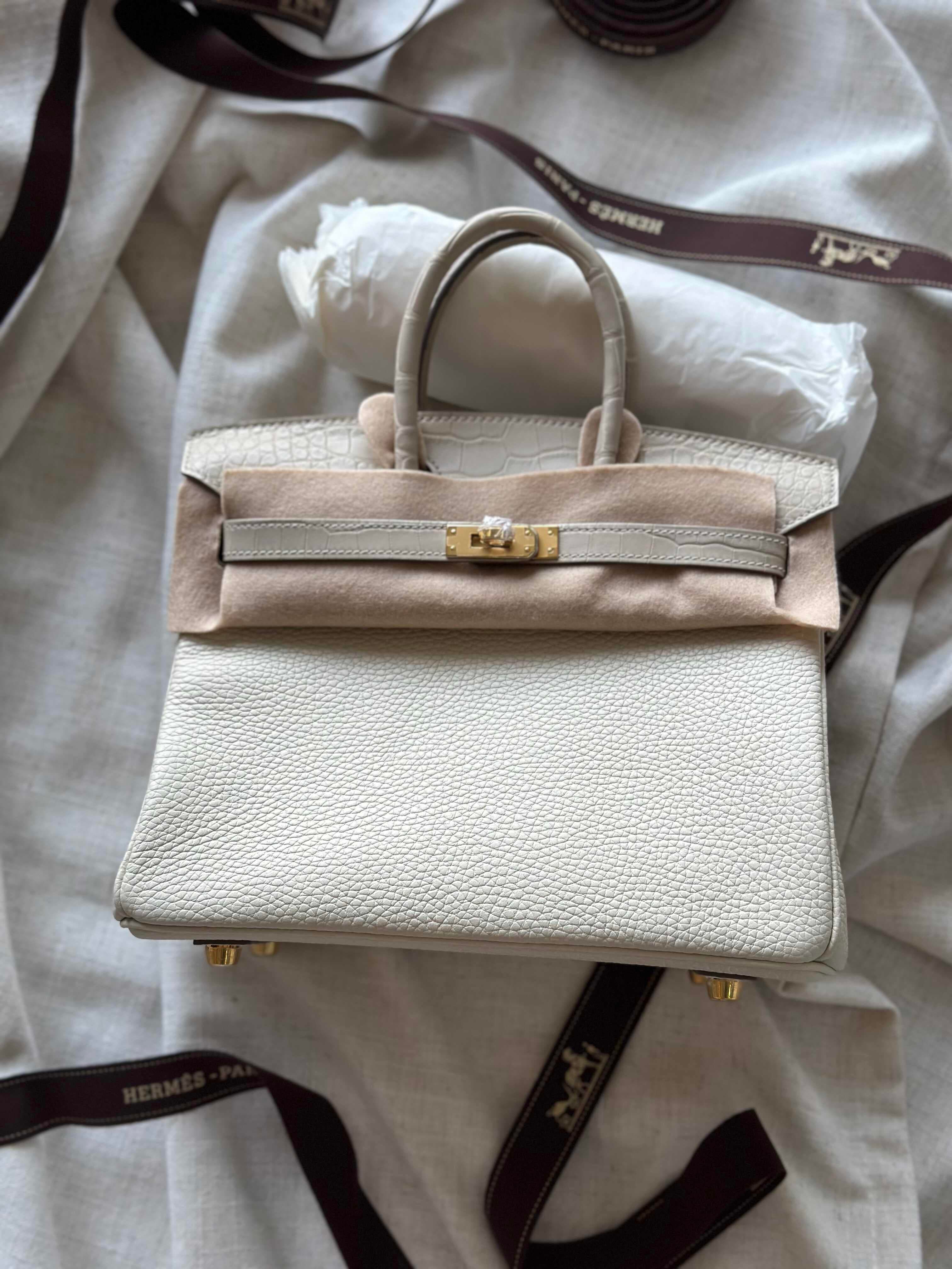 Hermès Birkin Touch – Togo Leather Body with Crocodile Matte Accents Collection
