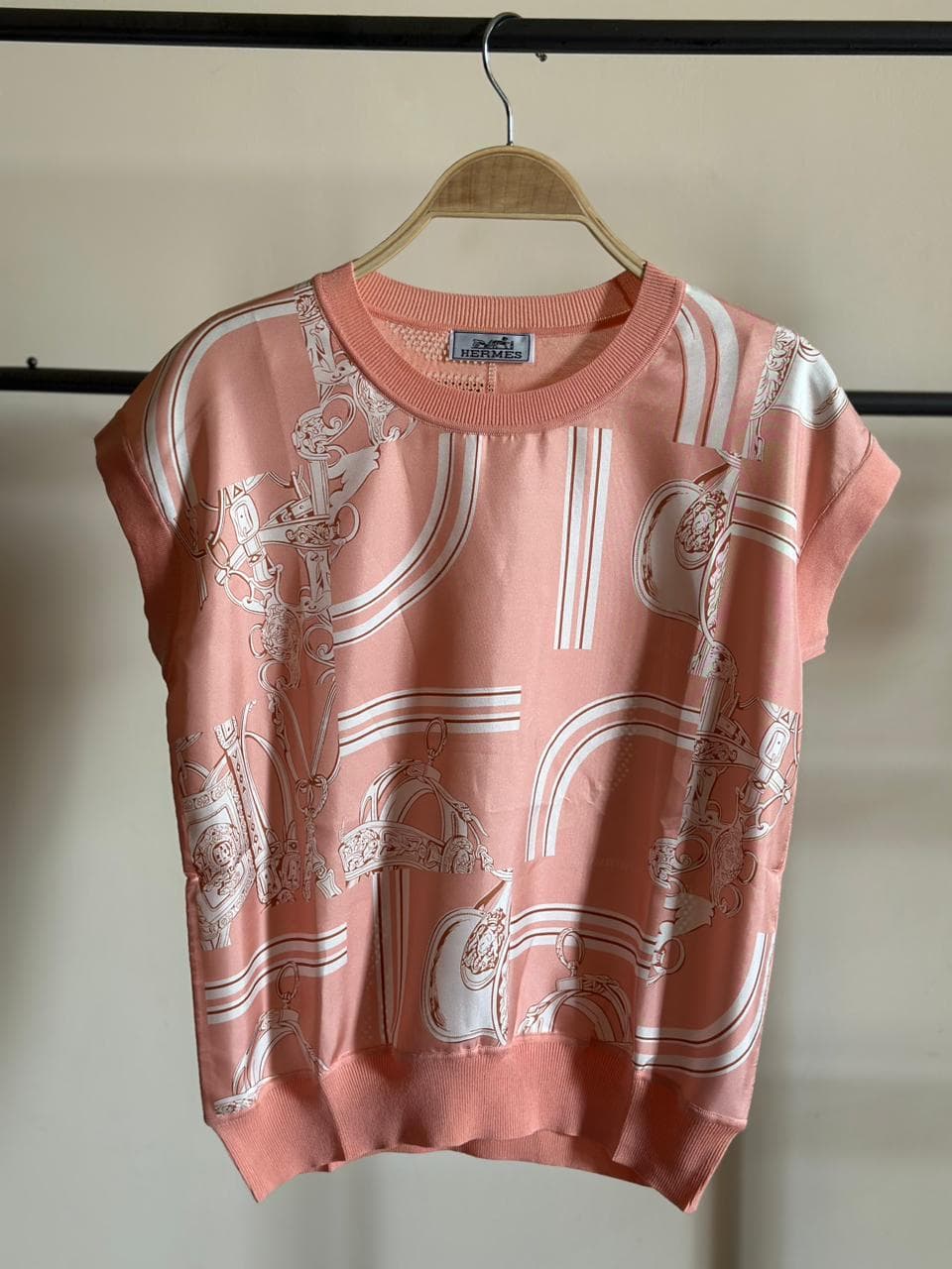 hermes T-shirt Knit and Silk