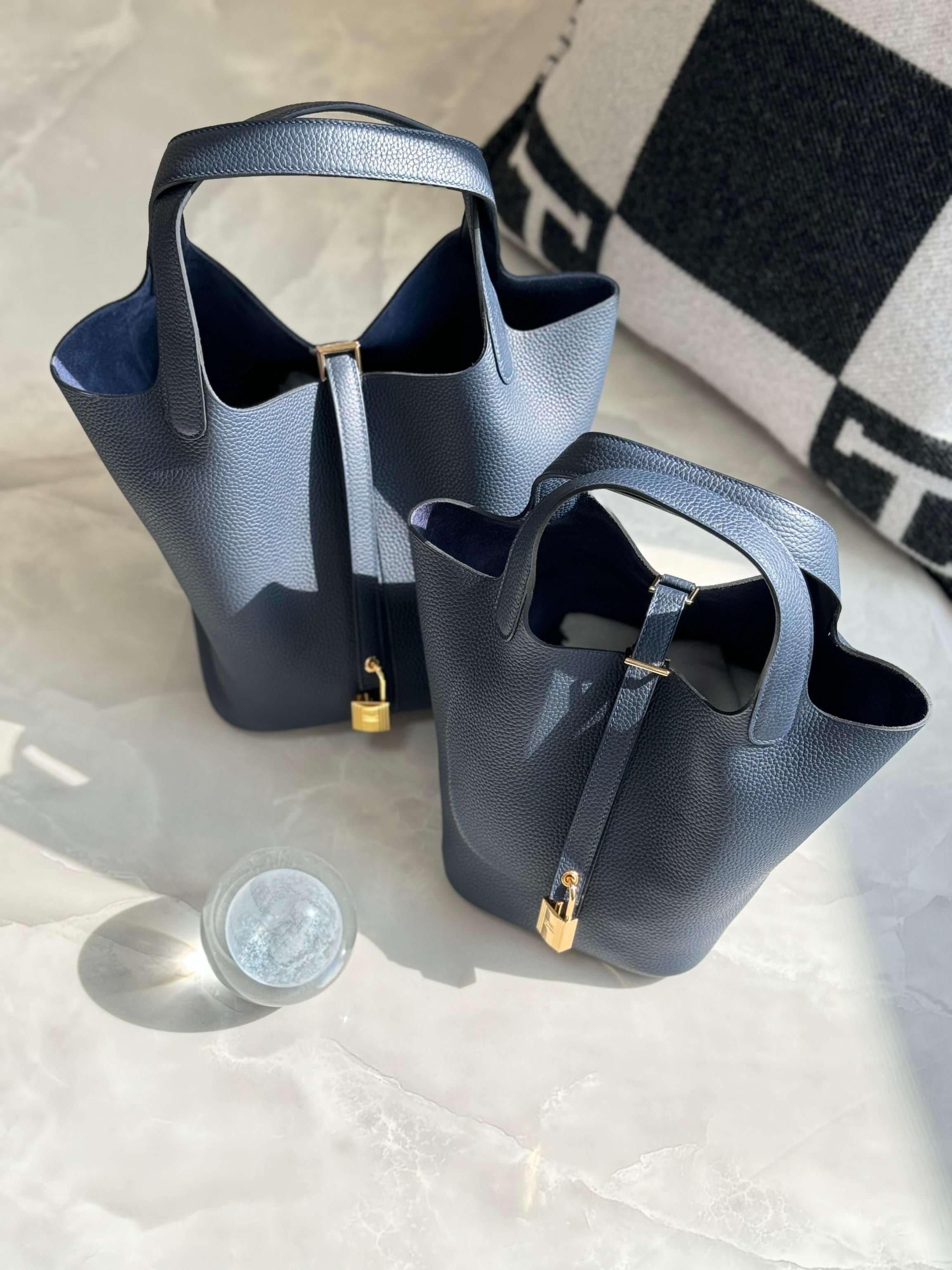 Hermès Picotin Togo Leather Bag – Size 18 cm & 22 cm