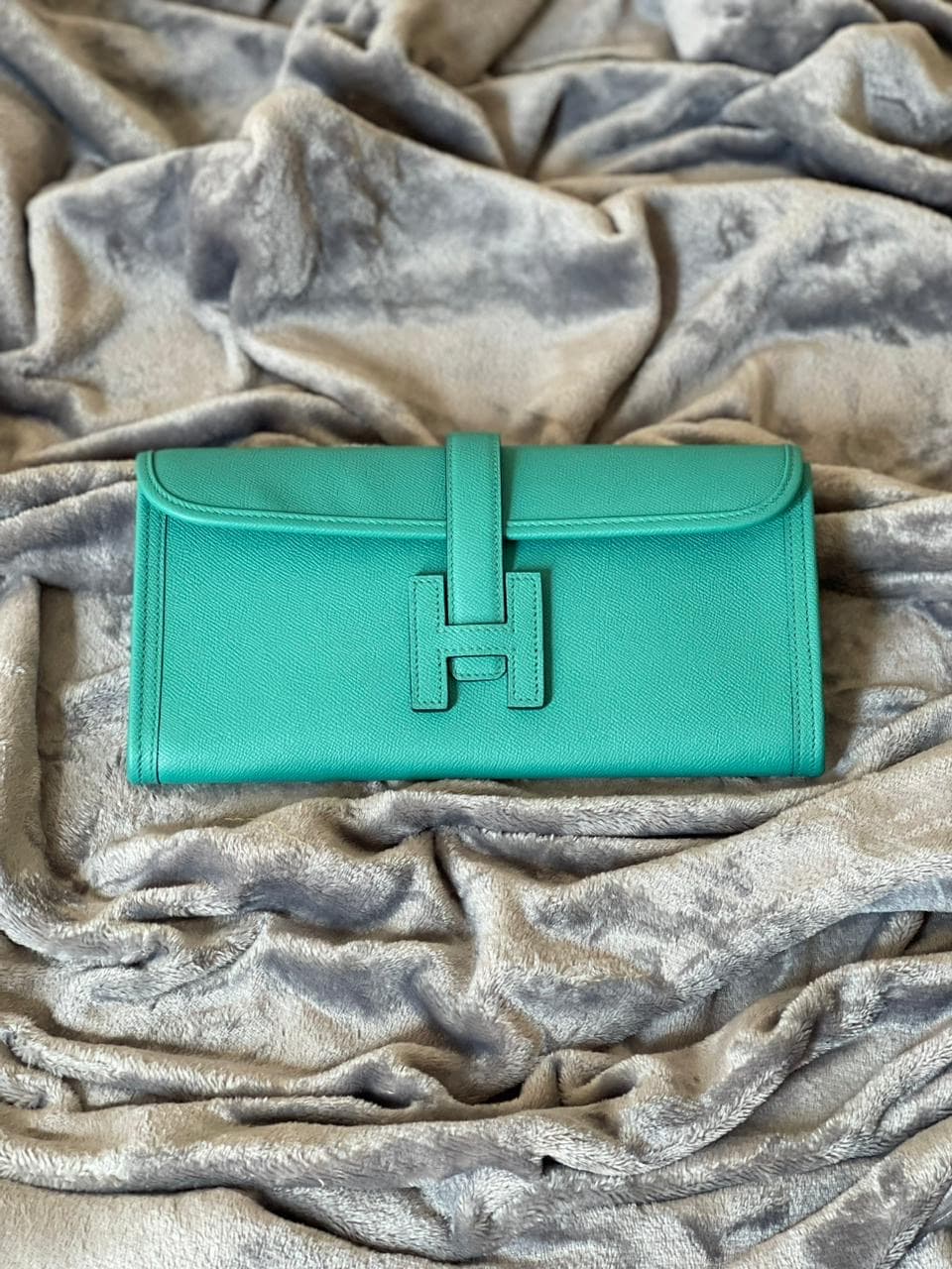 Hermes Jige Clutch Epsom