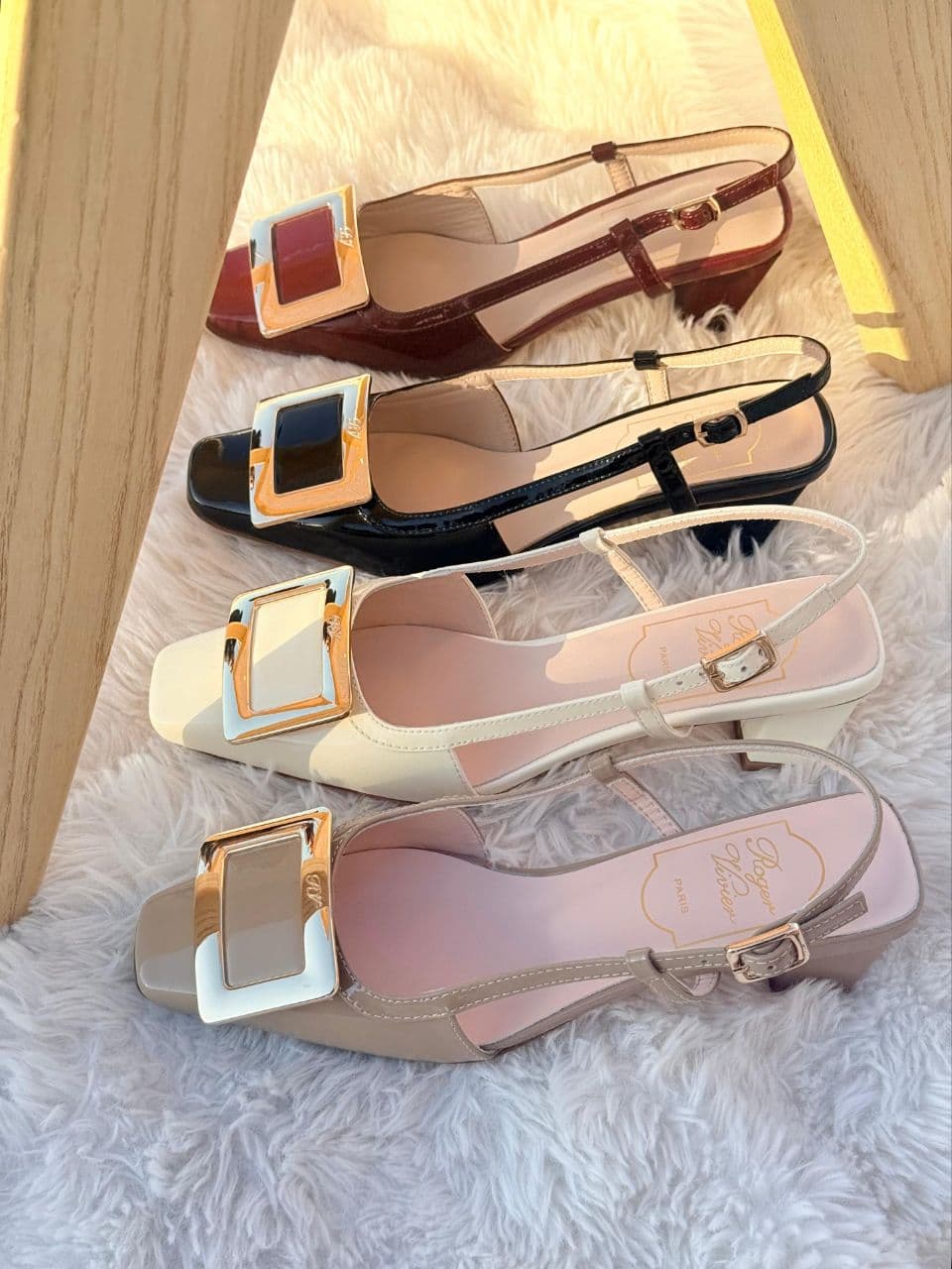 Roger Vivier Belle Vivier Slingback Pumps 45