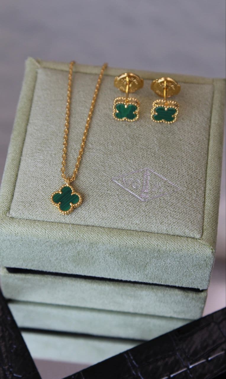 Van Cleef & Arpels Alhambra Necklace & Earrings