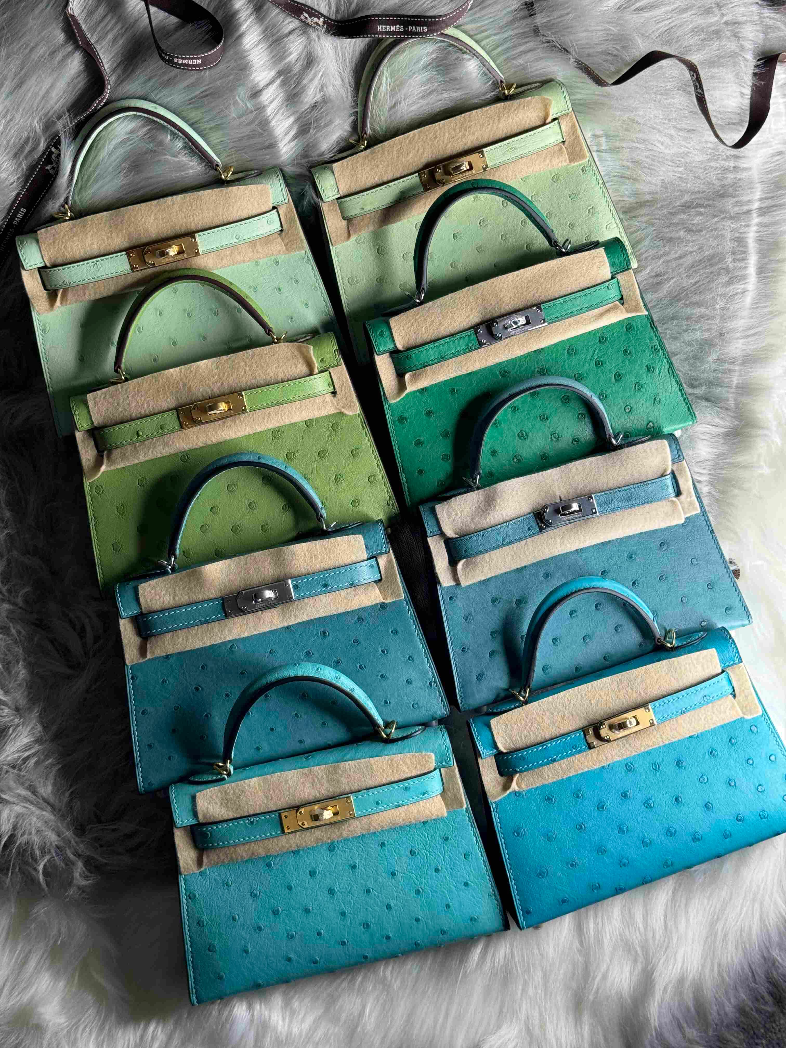 Hermès Mini Kelly Ostrich Leather – Limited Edition
