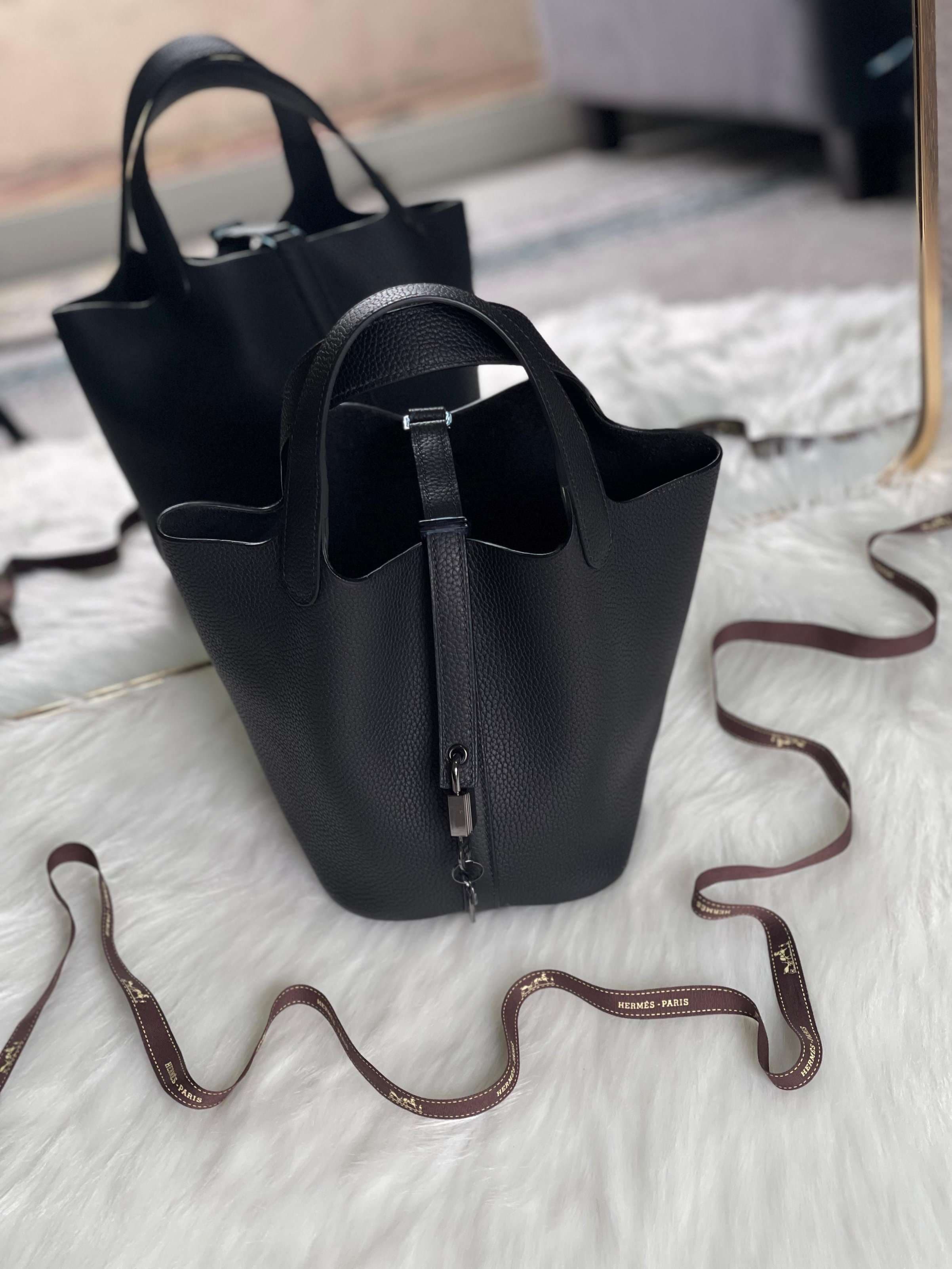 Hermès Picotin Togo Leather Bag – Size 18 cm & 22 cm