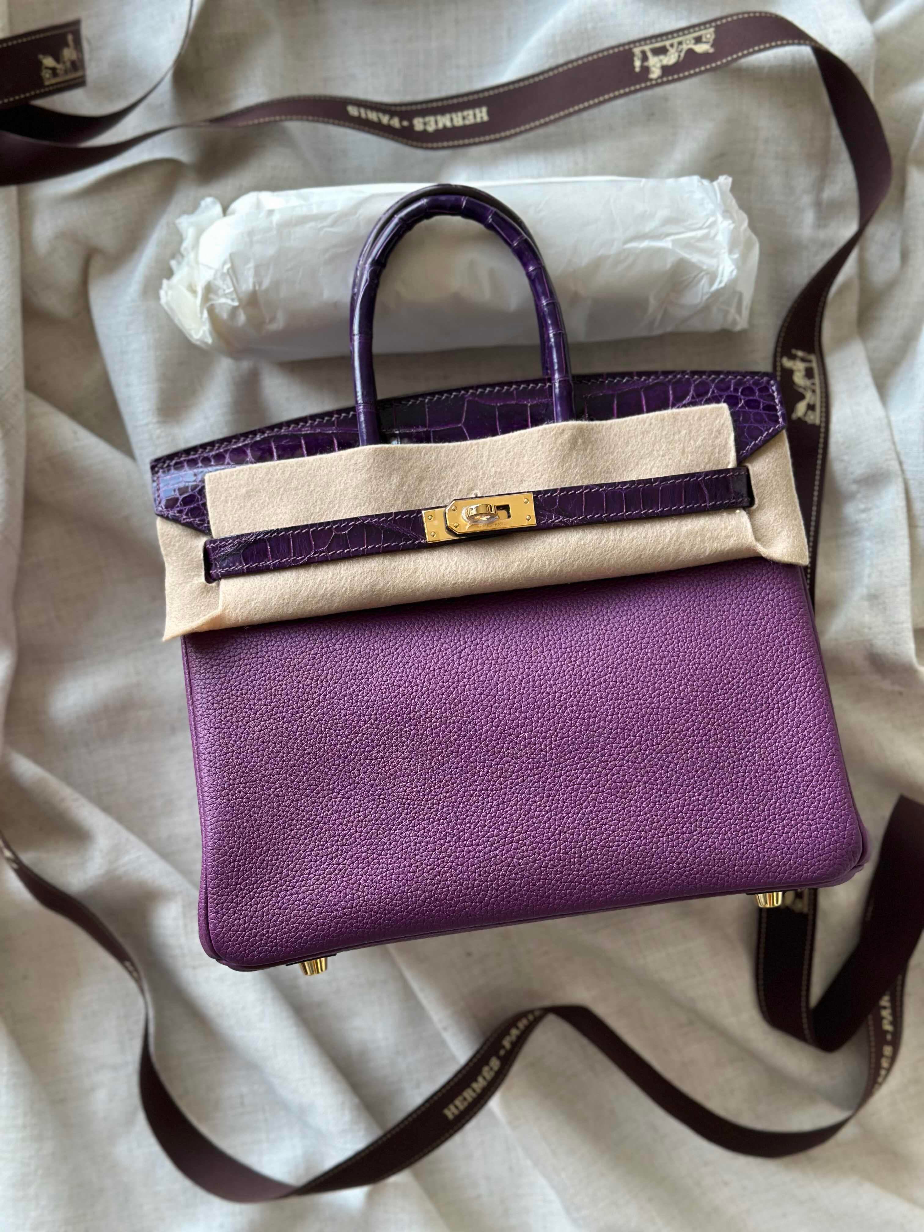 Hermès Birkin Touch – Togo Leather Body with Crocodile Matte Accents Collection