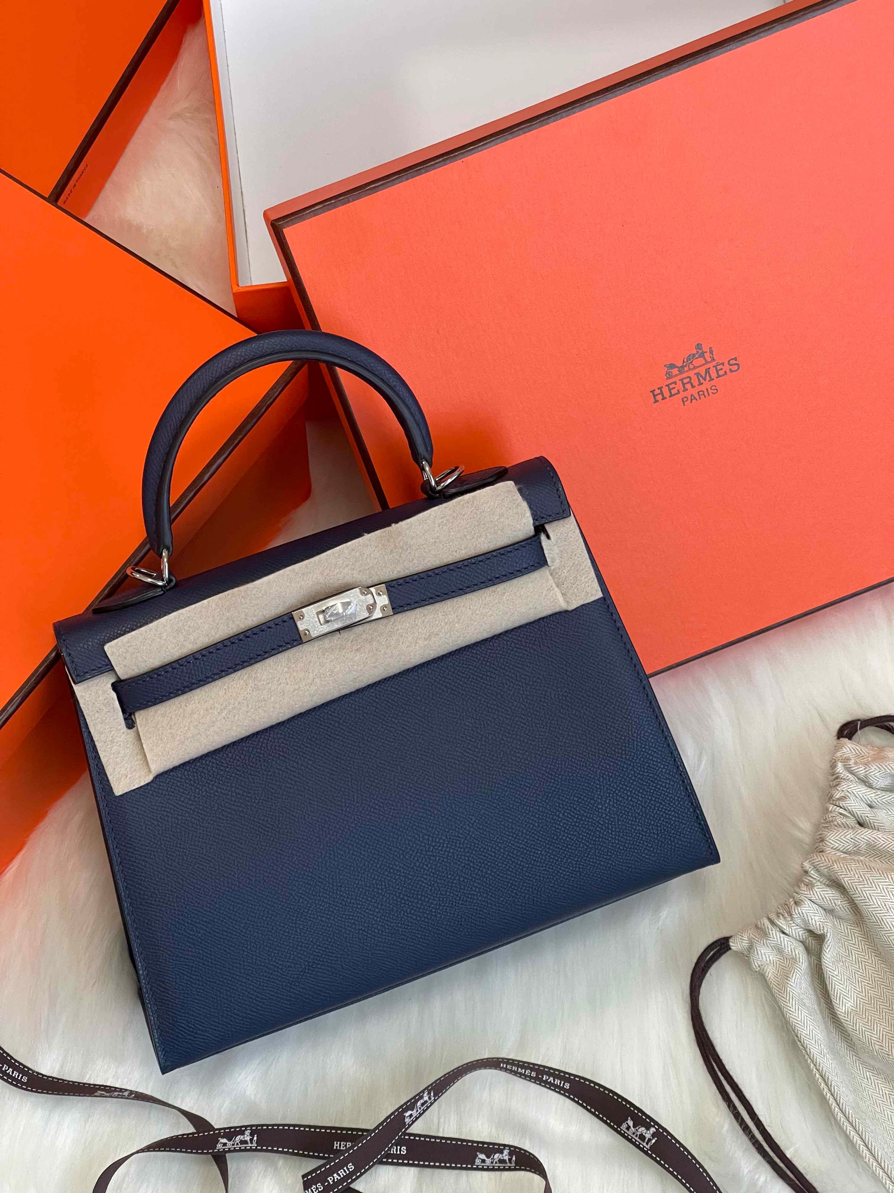 Hermès Kelly 25 Epsom Leather Bag – Full Color Collection Available in UAE & GCC
