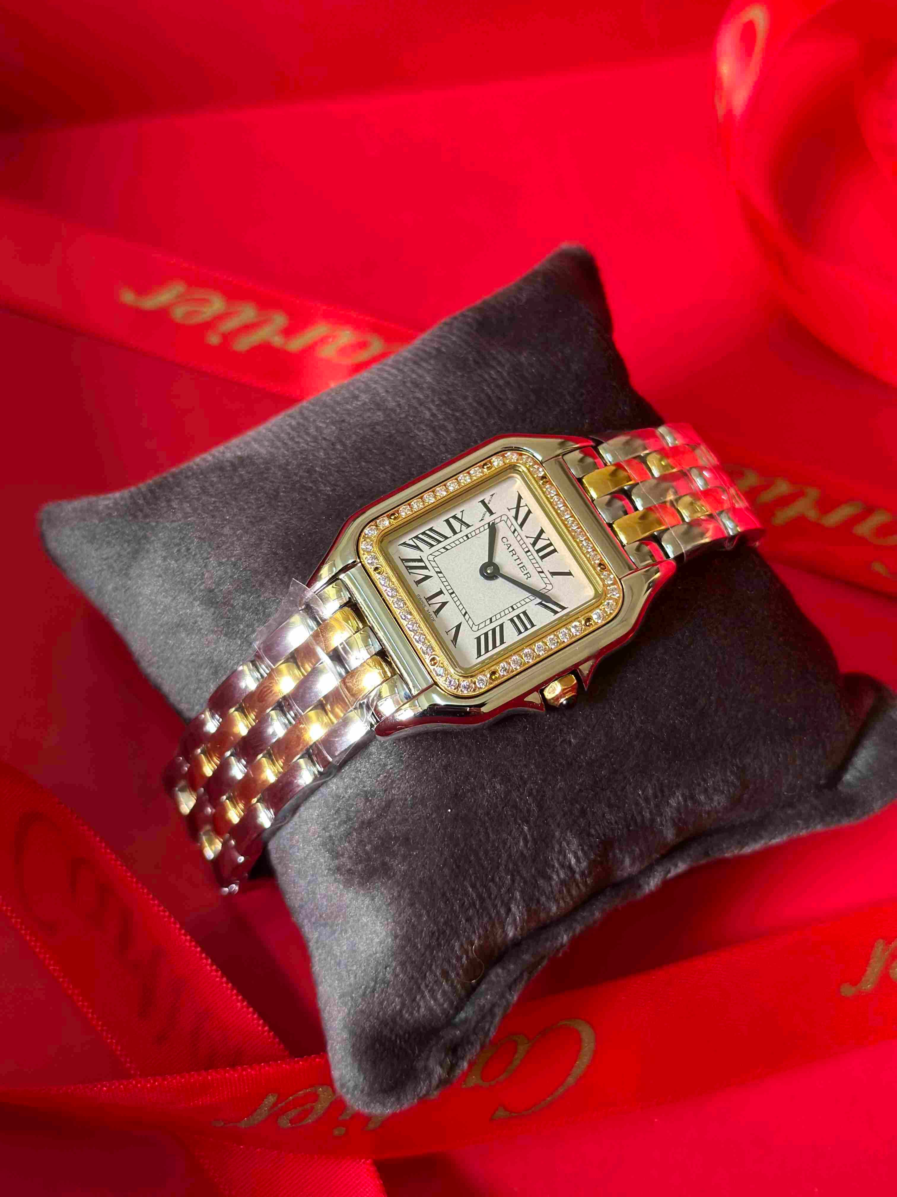Cartier Panthère de Cartier Two-Tone Watch – Gold & Silver Bicolor Design for Women