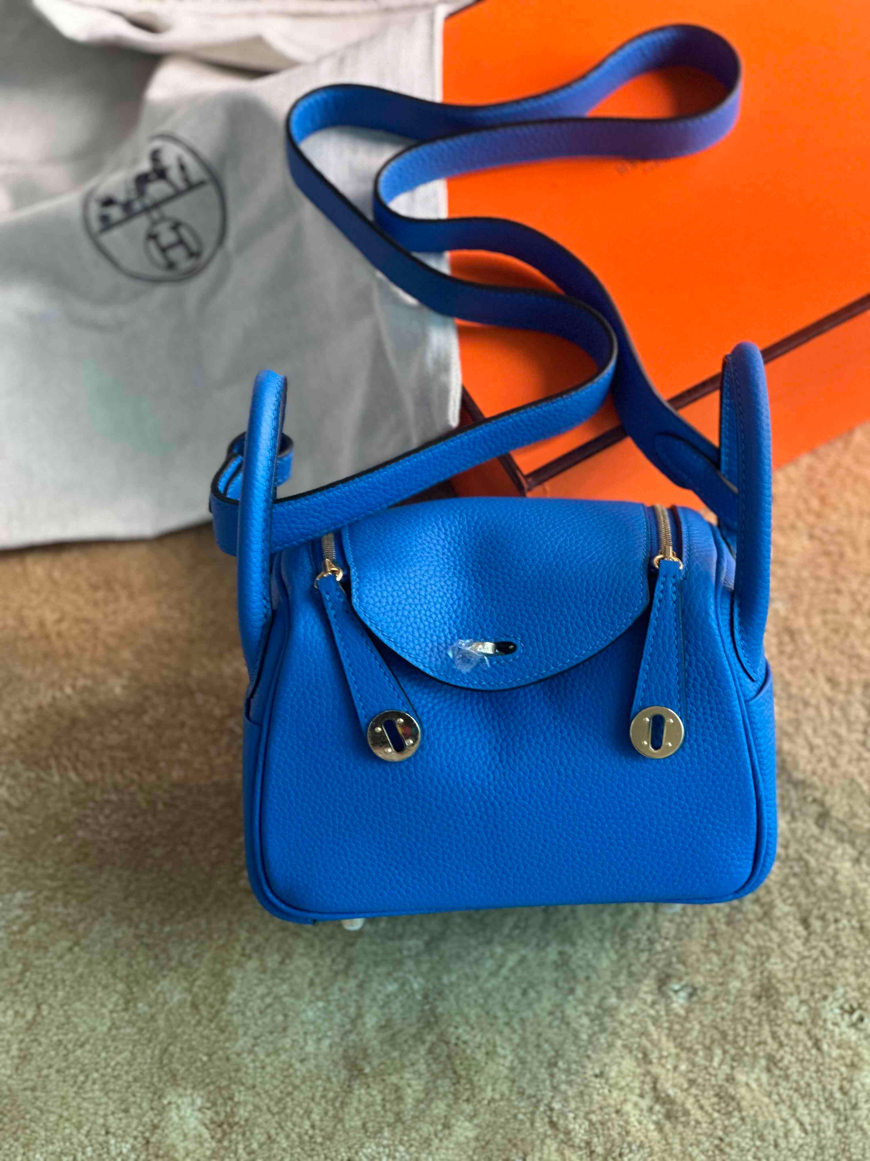 Hermès Mini Lindy Togo Bag – Compact Luxury Icon