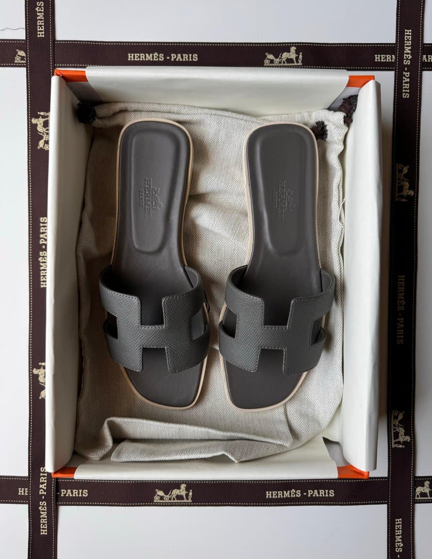 Hermes Oran Sandal Epsom