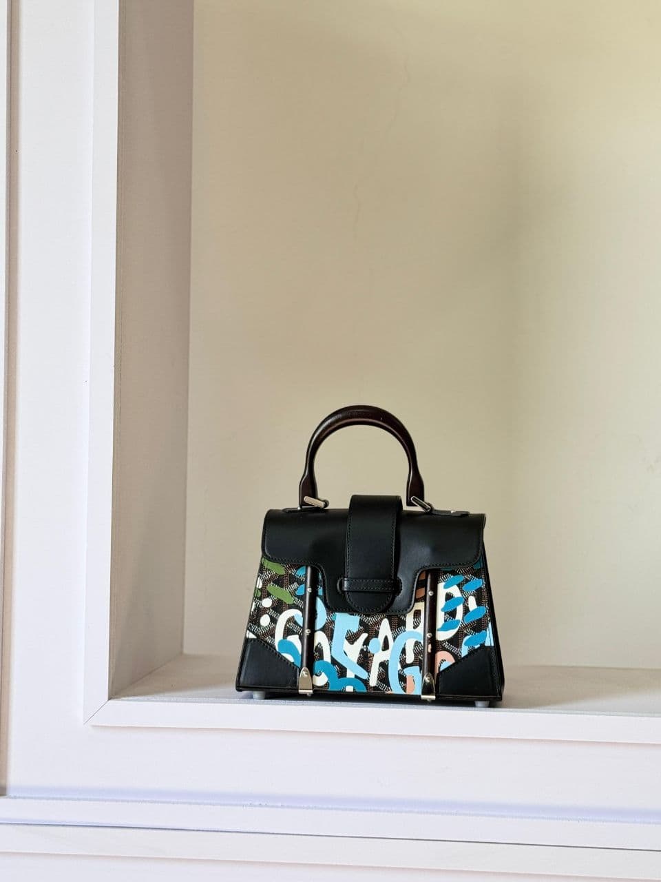 Goyard Saigon Top Handle Bag – Classic & Wood-Trim Editions