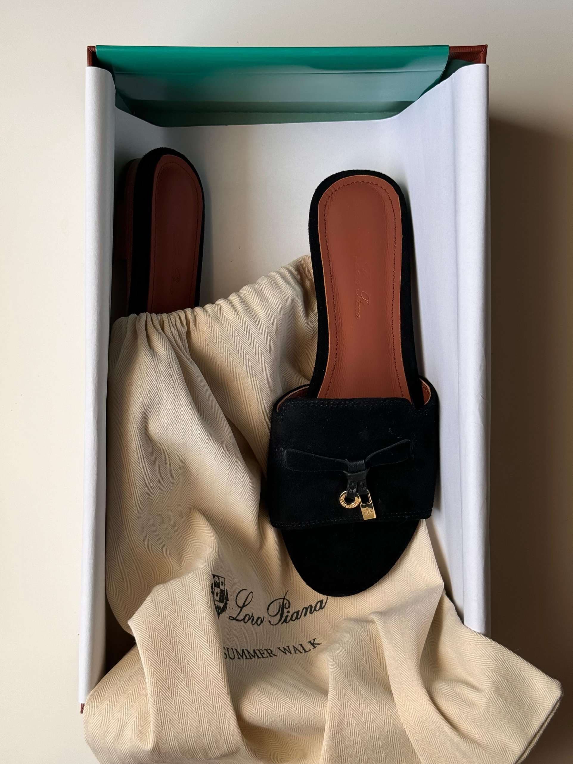 Loro Piana Summer Charms Flat Sandal