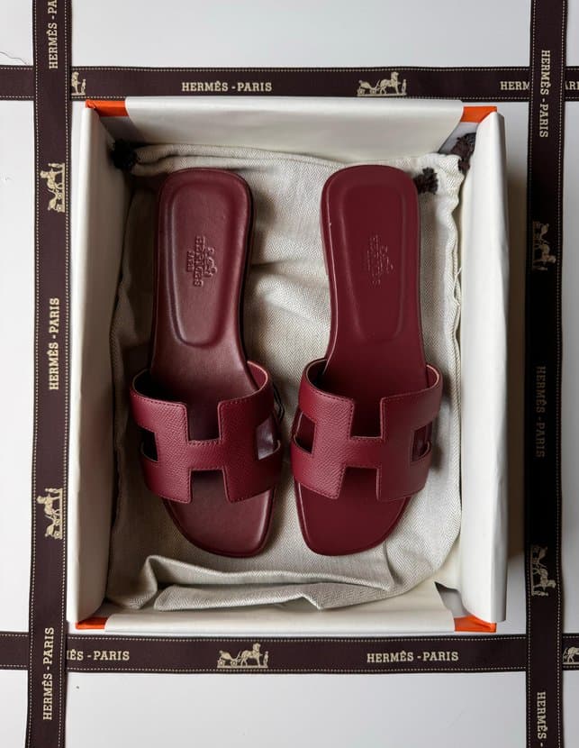 Hermes Oran Sandal Epsom
