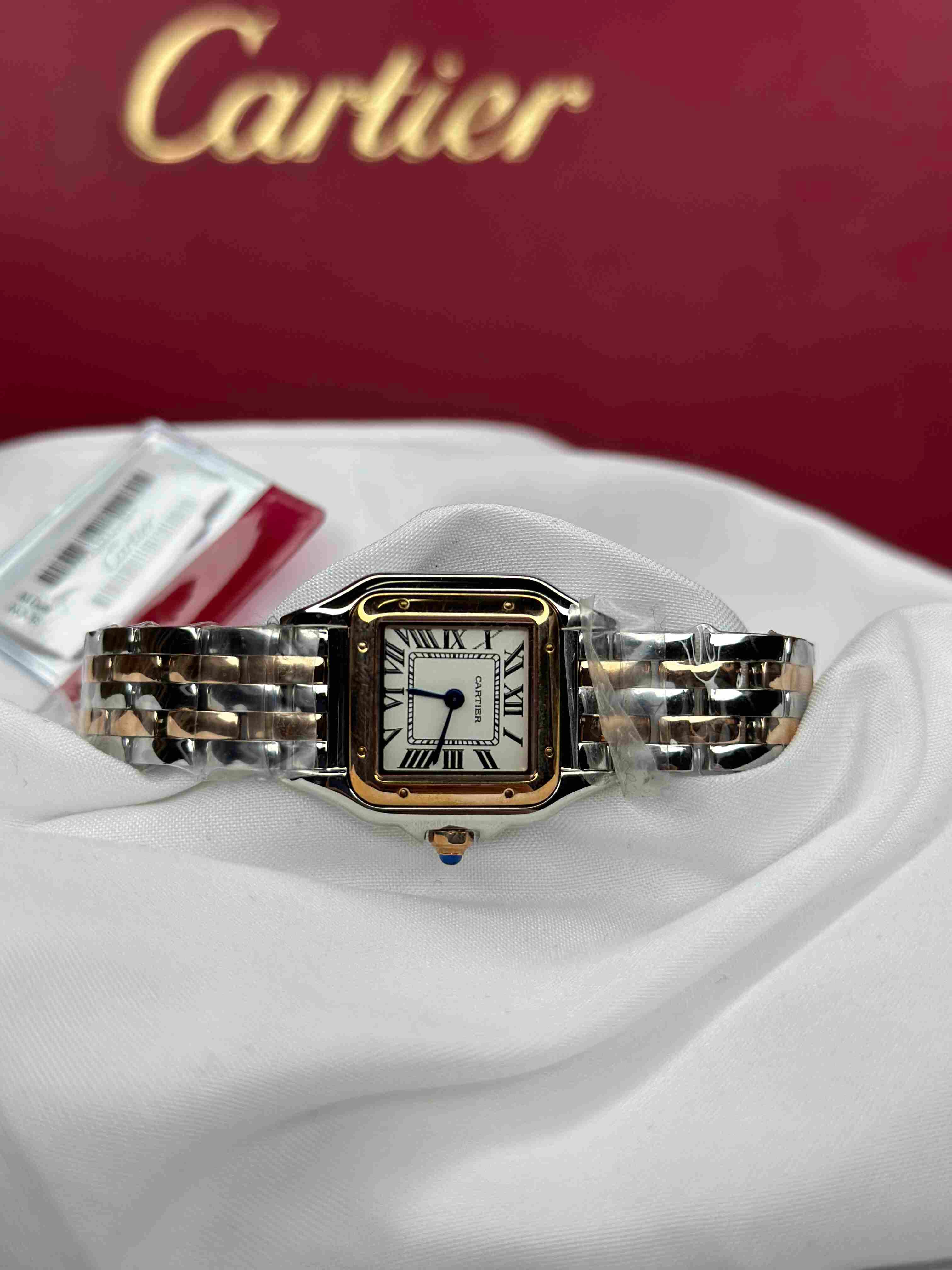 Cartier Panthère de Cartier Two-Tone Watch – Gold & Silver Bicolor Design for Women