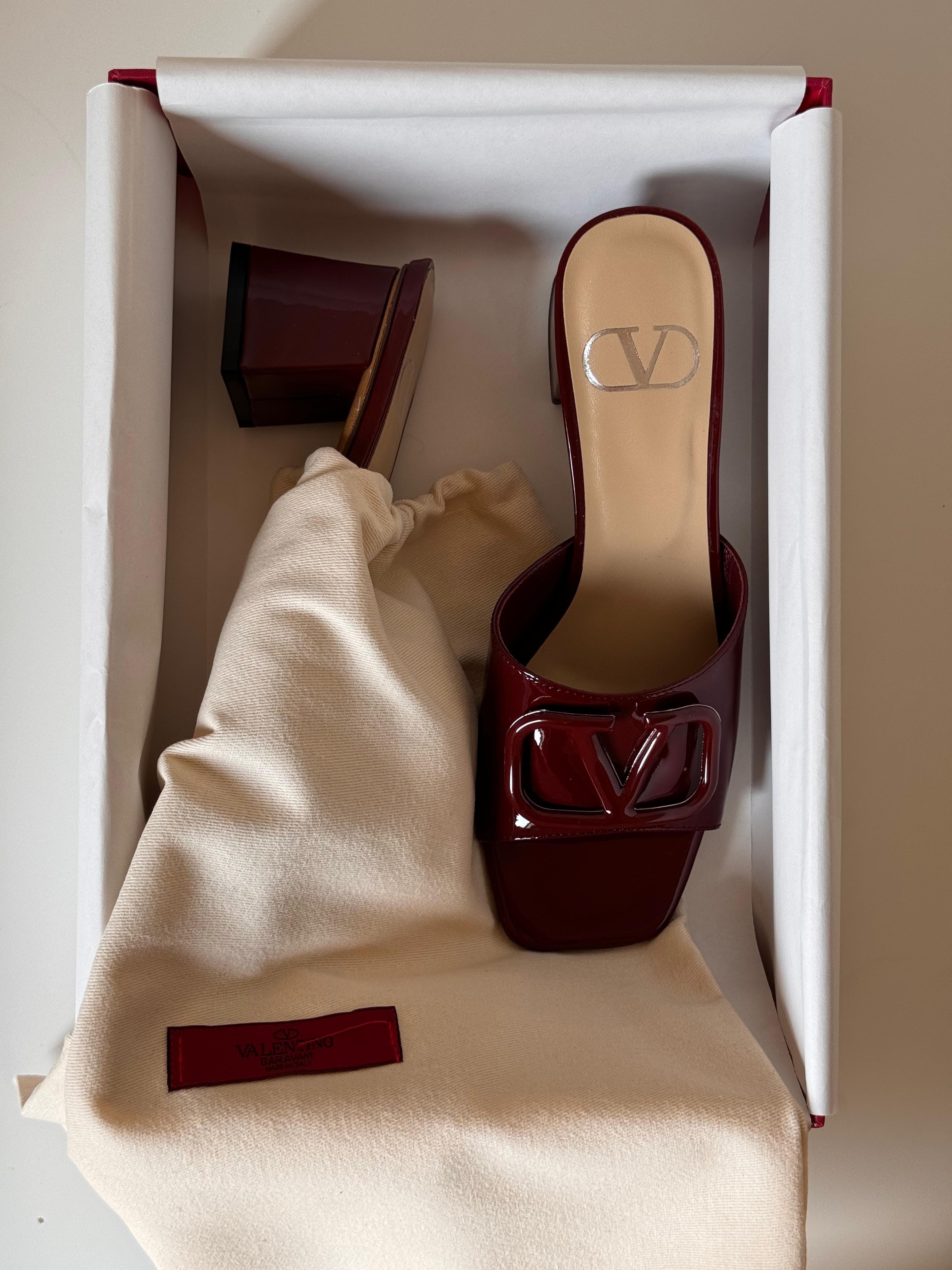 Valentino Garavani VLogo Block Heeled Sandals – Chic Comfort in Iconic Design