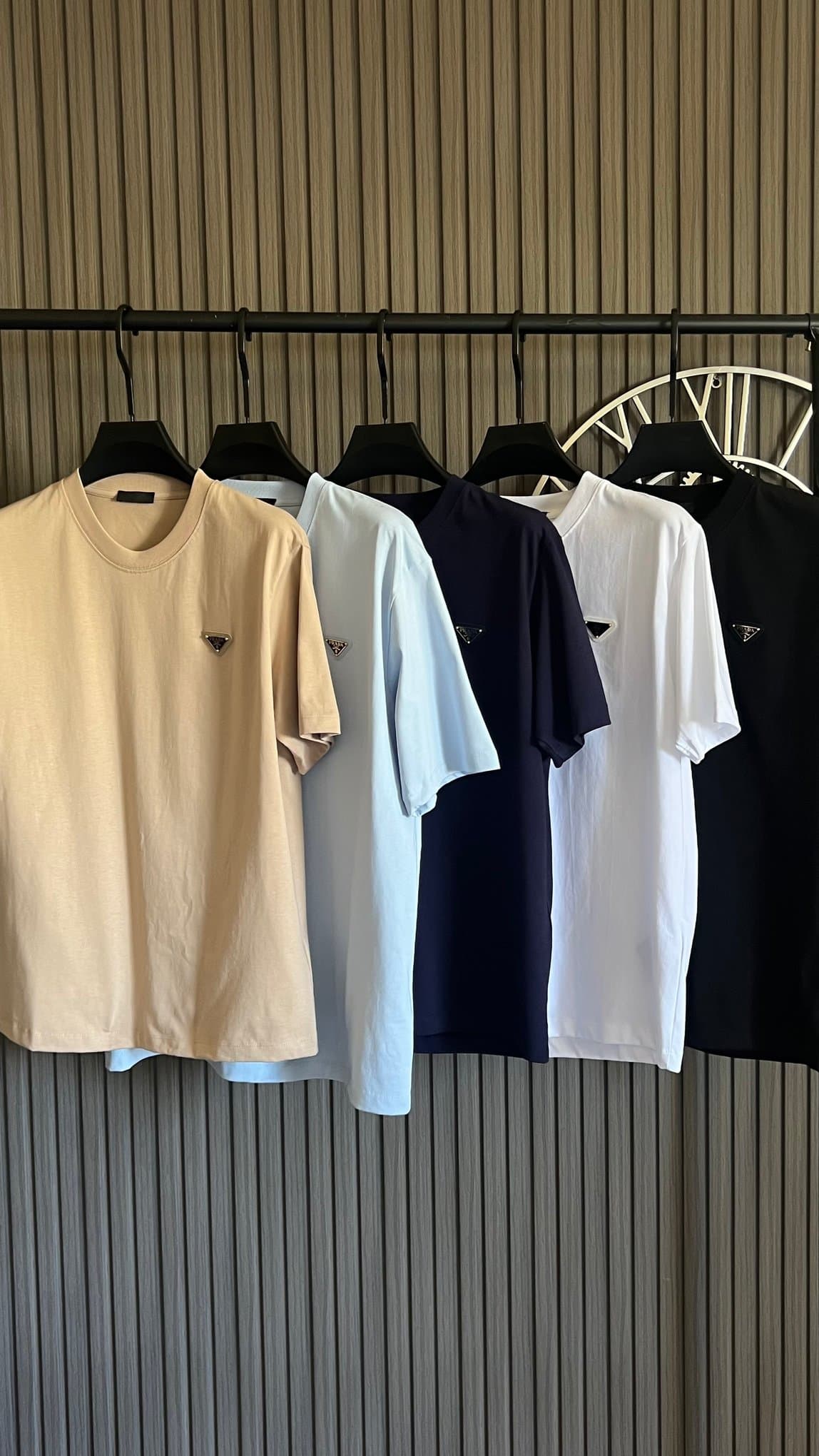 Prada Men's Side Logo T-Shirt