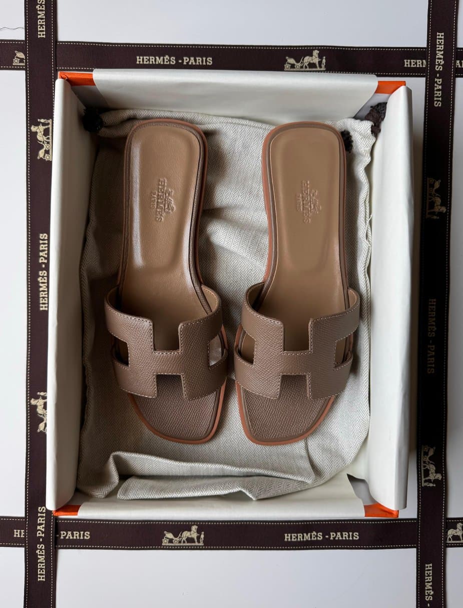 Hermes Oran Sandal Epsom