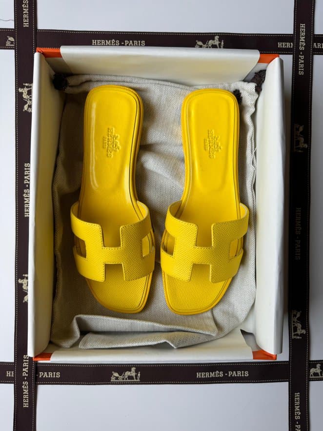 Hermes Oran Sandal Epsom