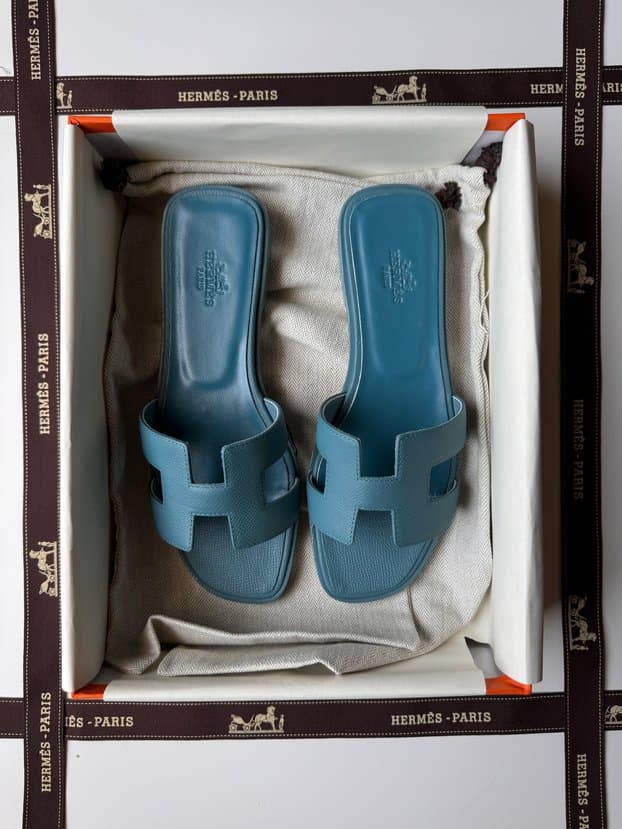 Hermes Oran Sandal Epsom