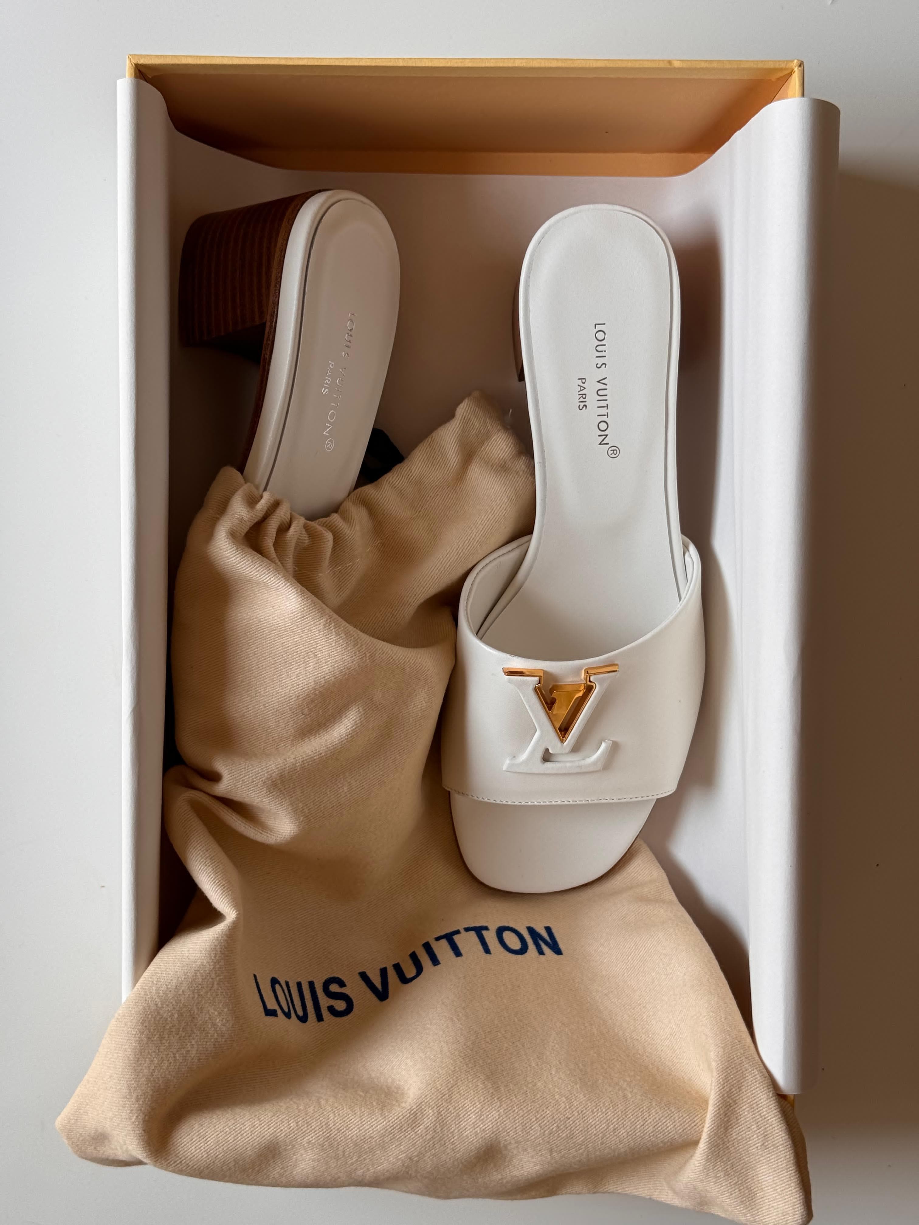 Louis Vuitton Women Sandals Heel
