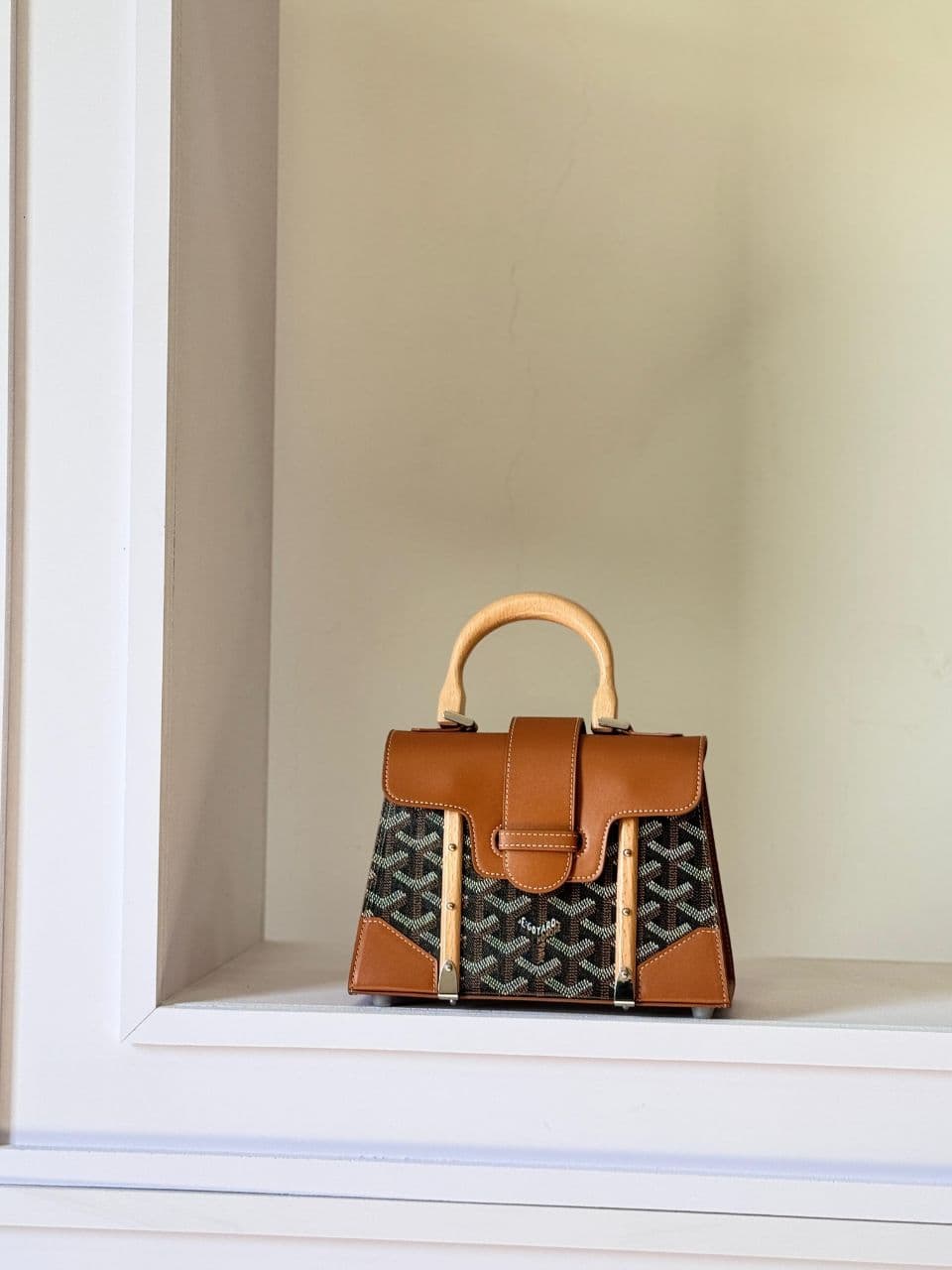 Goyard Saigon Top Handle Bag – Classic & Wood-Trim Editions