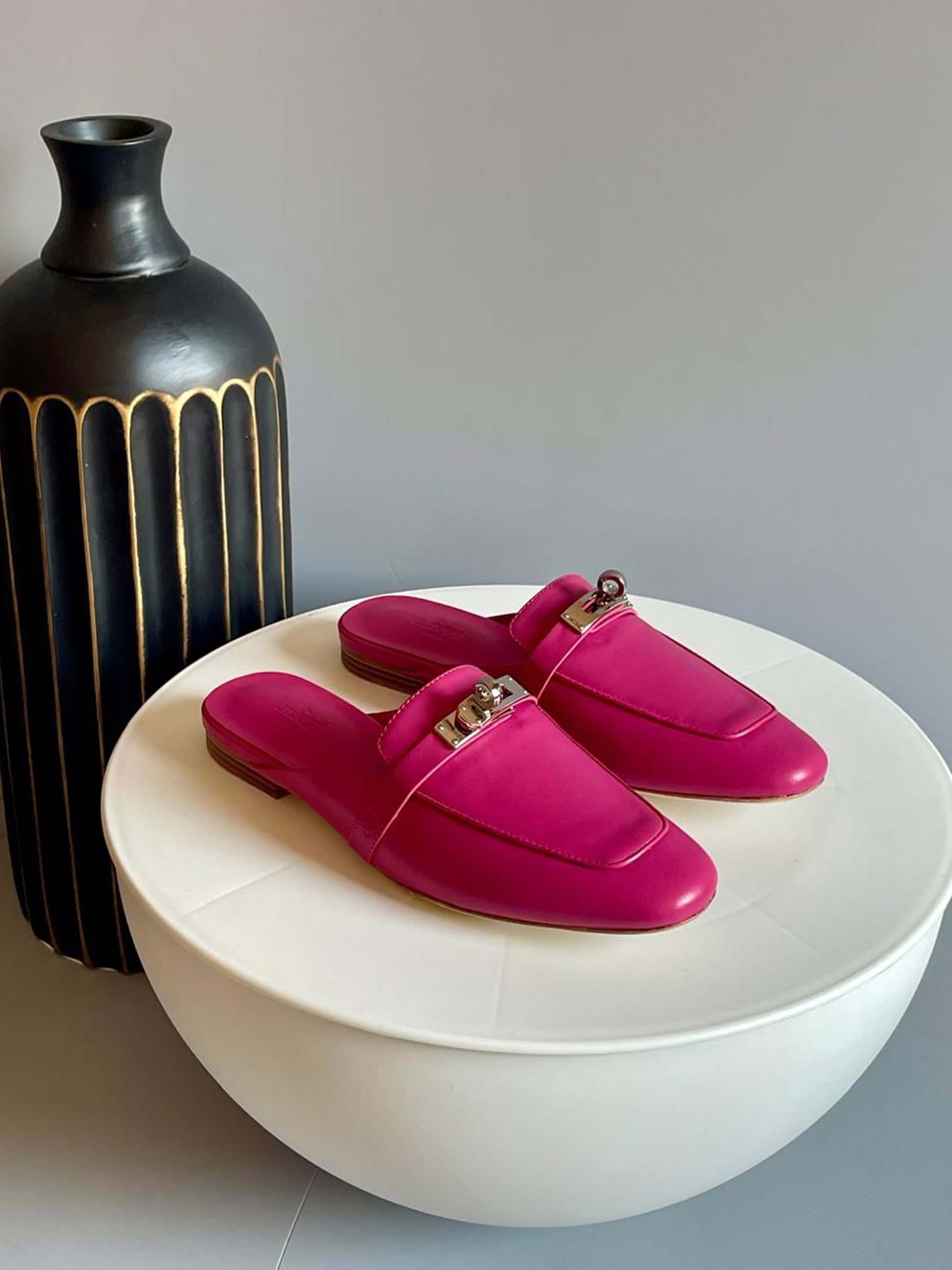 Hermès Oz Mule – Kelly Lock Signature Edition