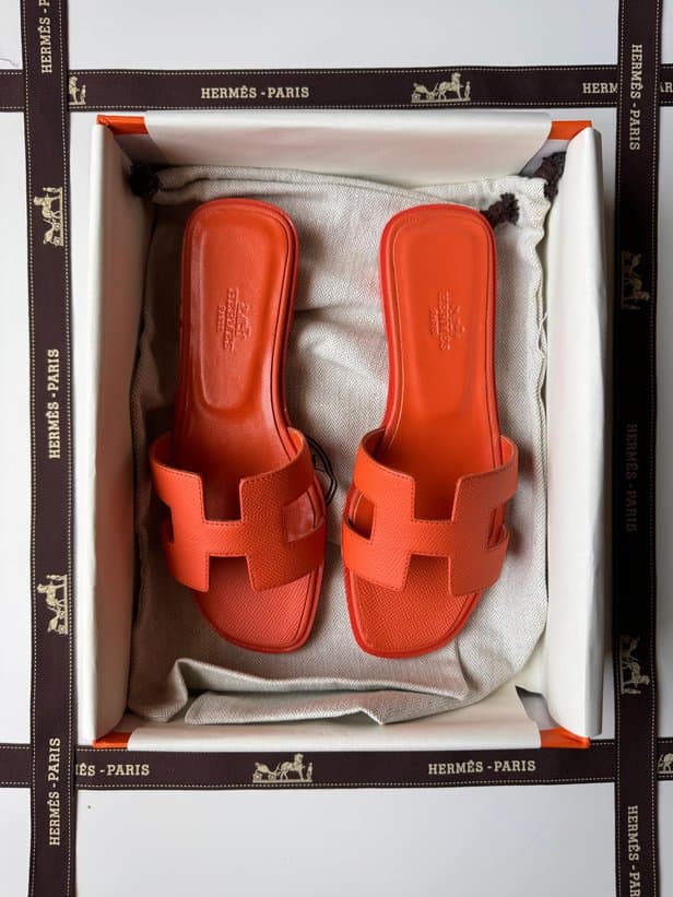 Hermes Oran Sandal Epsom