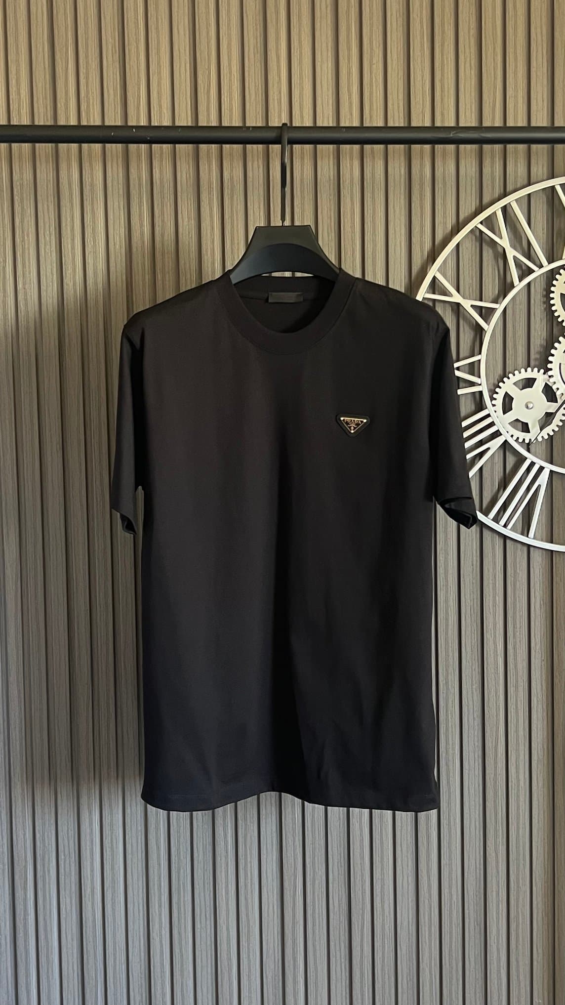 Prada Men's Side Logo T-Shirt