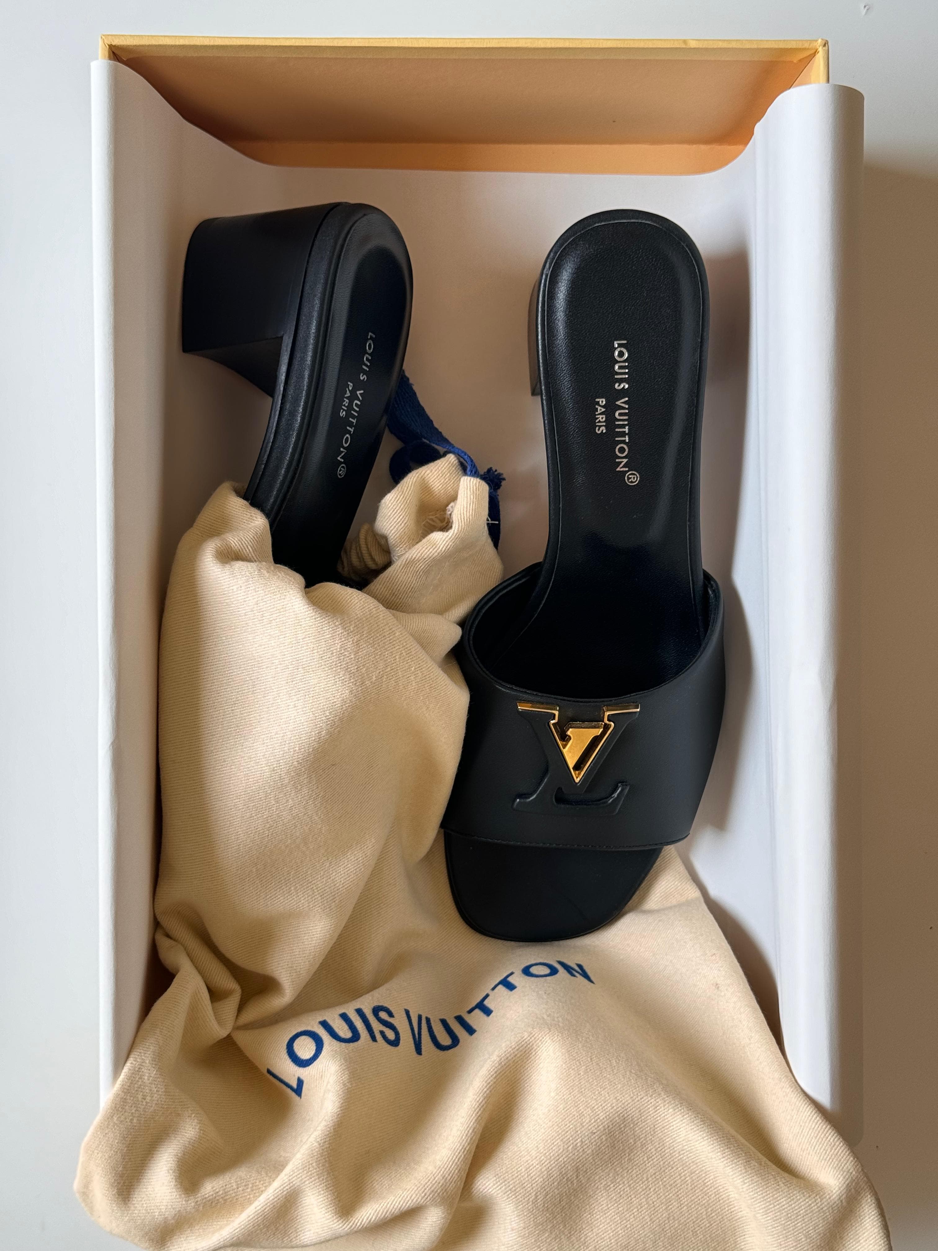 Louis Vuitton Women Sandals Heel