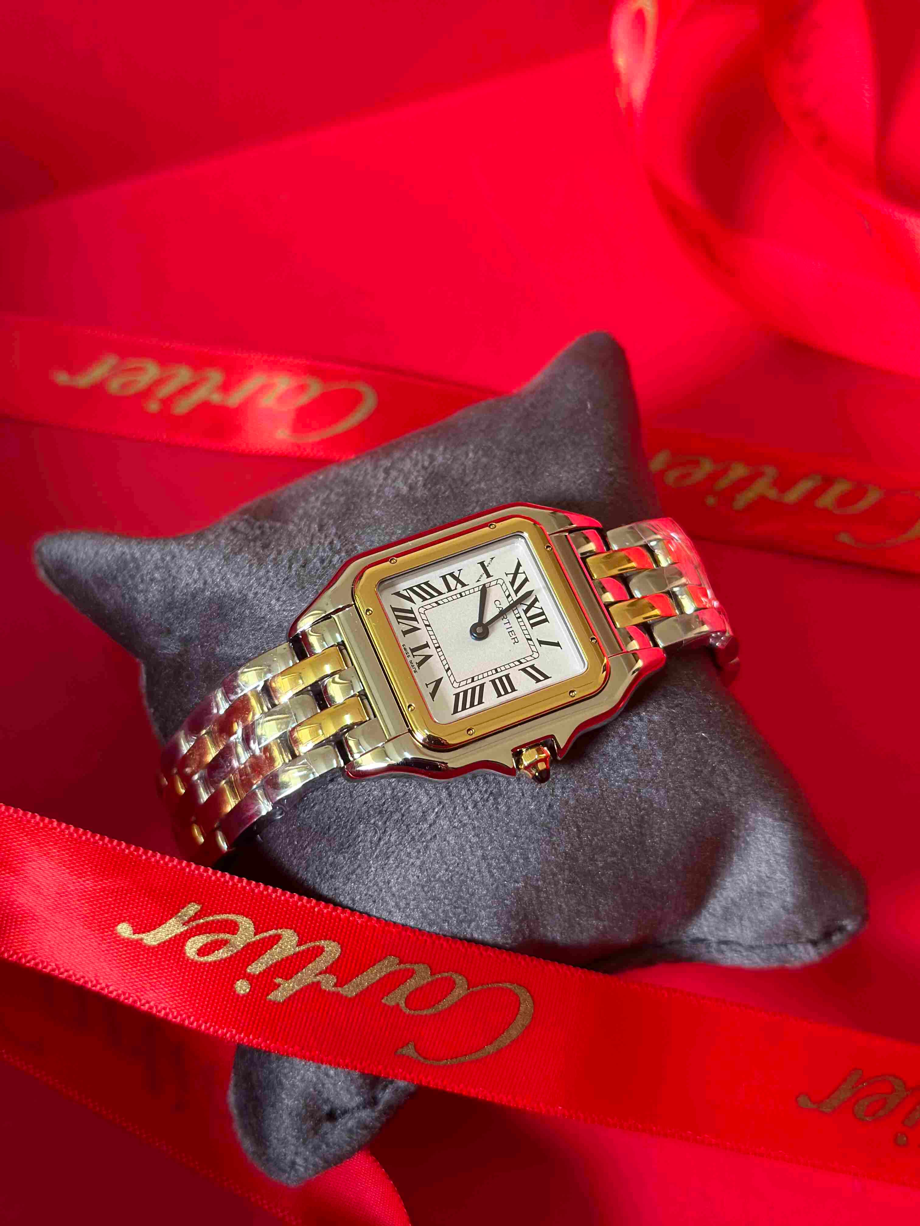 Cartier Panthère de Cartier Two-Tone Watch – Gold & Silver Bicolor Design for Women