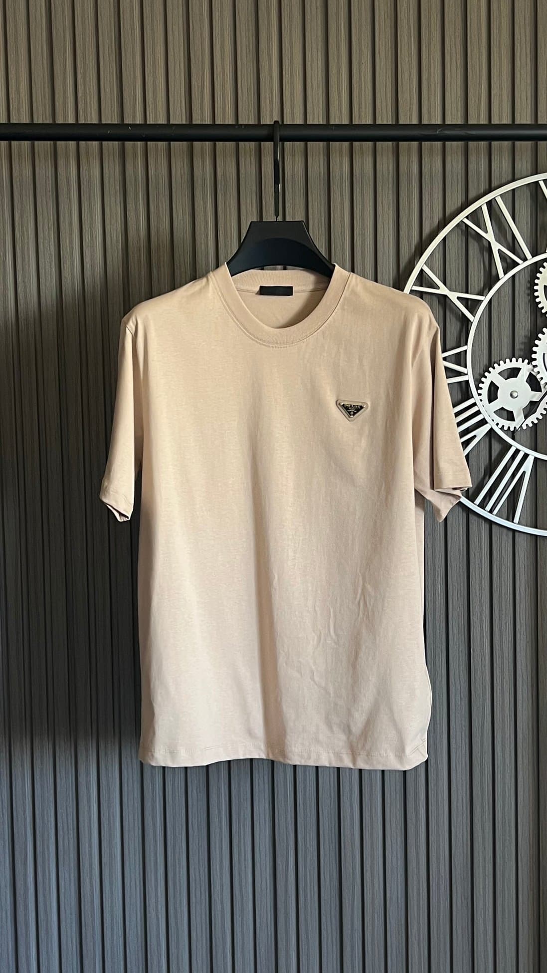 Prada Men's Side Logo T-Shirt