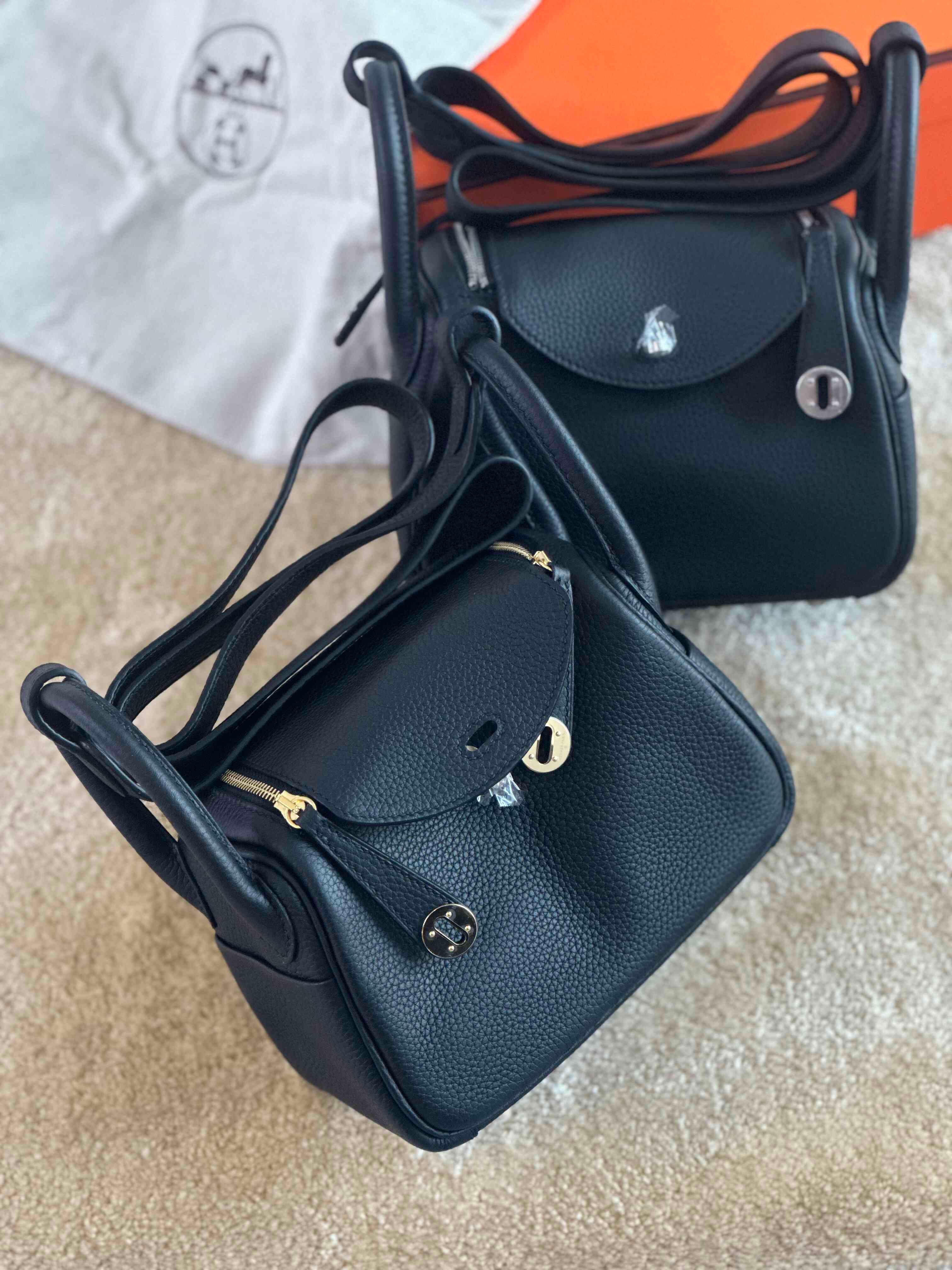 Hermès Mini Lindy Togo Bag – Compact Luxury Icon