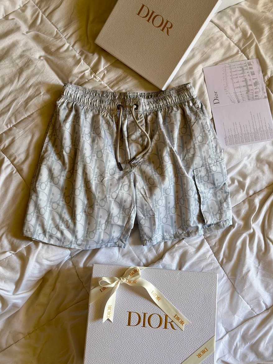 Dior Men's Monogram Swim Shorts