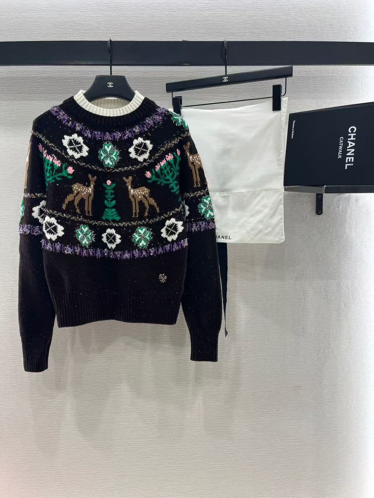 Chanel Iconic Pattern Knitwear Collection