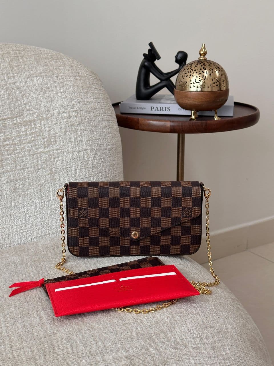 Louis Vuitton Pochette Félicie Chain Wallet