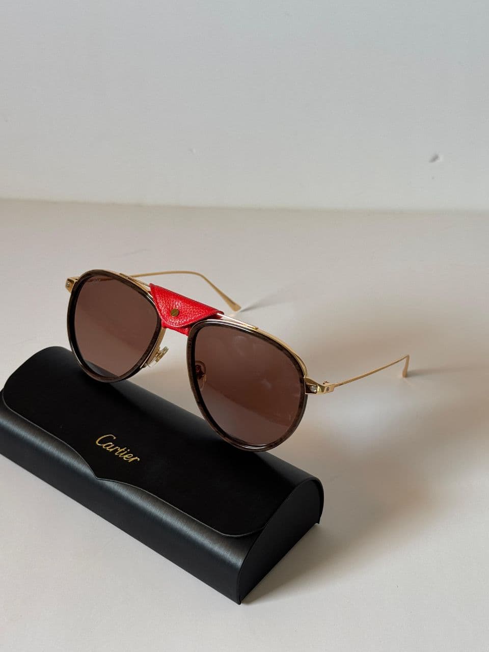 Cartier Folding Aviator Sunglasses – Unisex Design