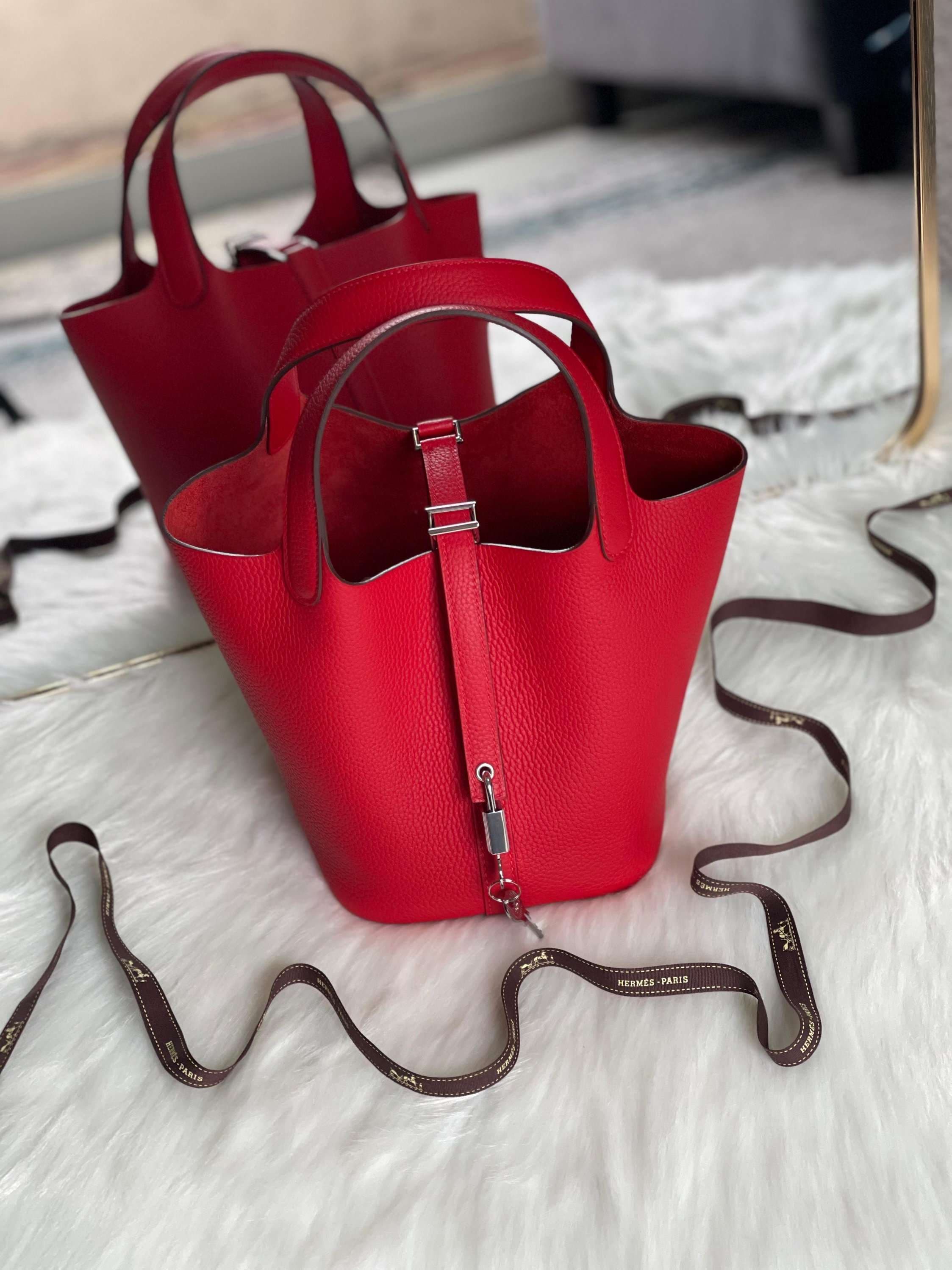Hermès Picotin Togo Leather Bag – Size 18 cm & 22 cm