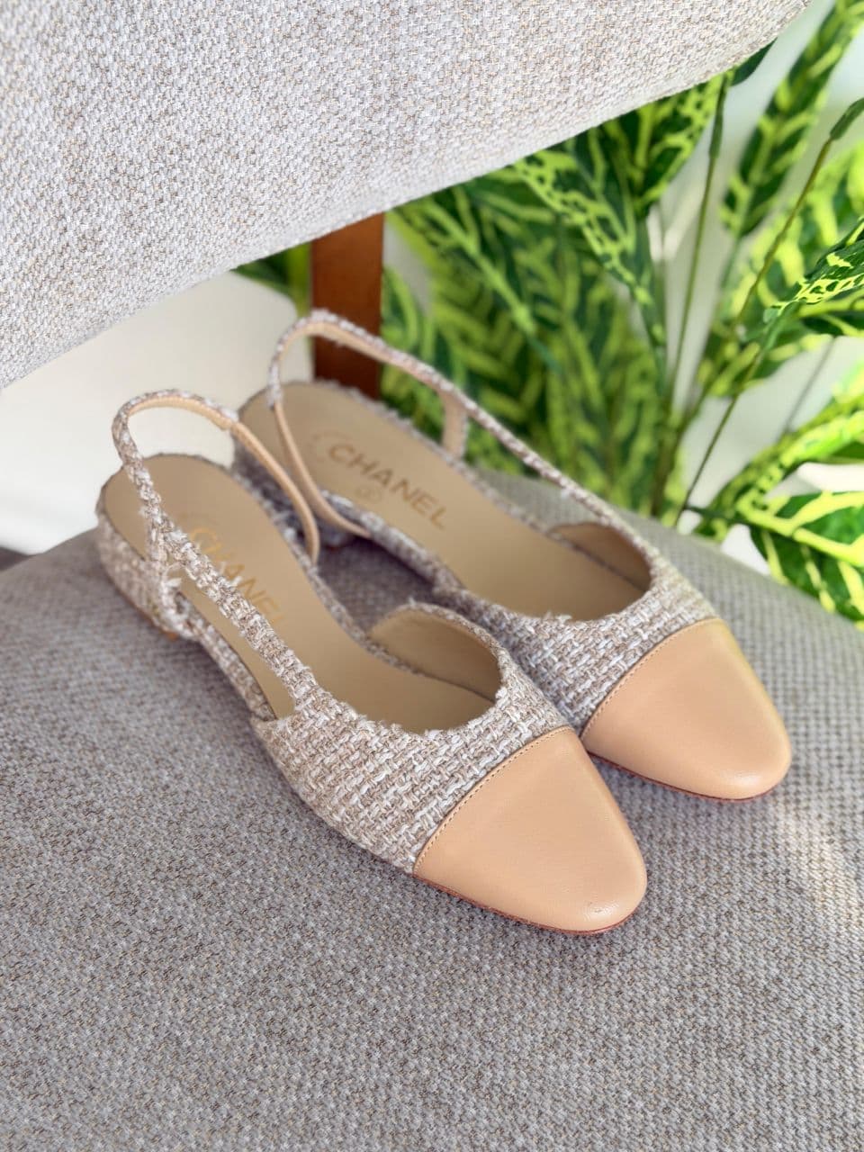 Chanel Tweed Ballerina & Slingback Flats – Luxury Women’s Signature Duo