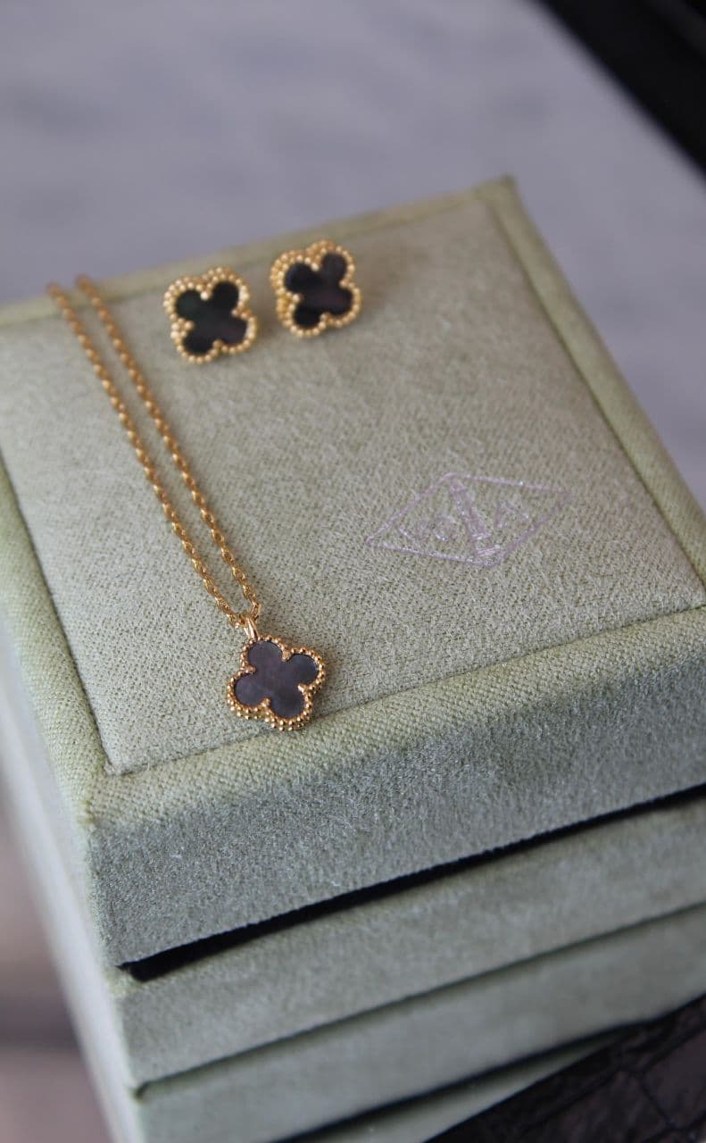 Van Cleef & Arpels Alhambra Necklace & Earrings