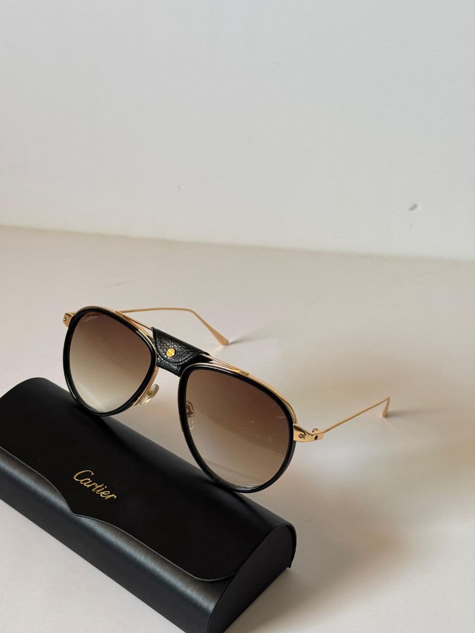 Cartier Folding Aviator Sunglasses – Unisex Design