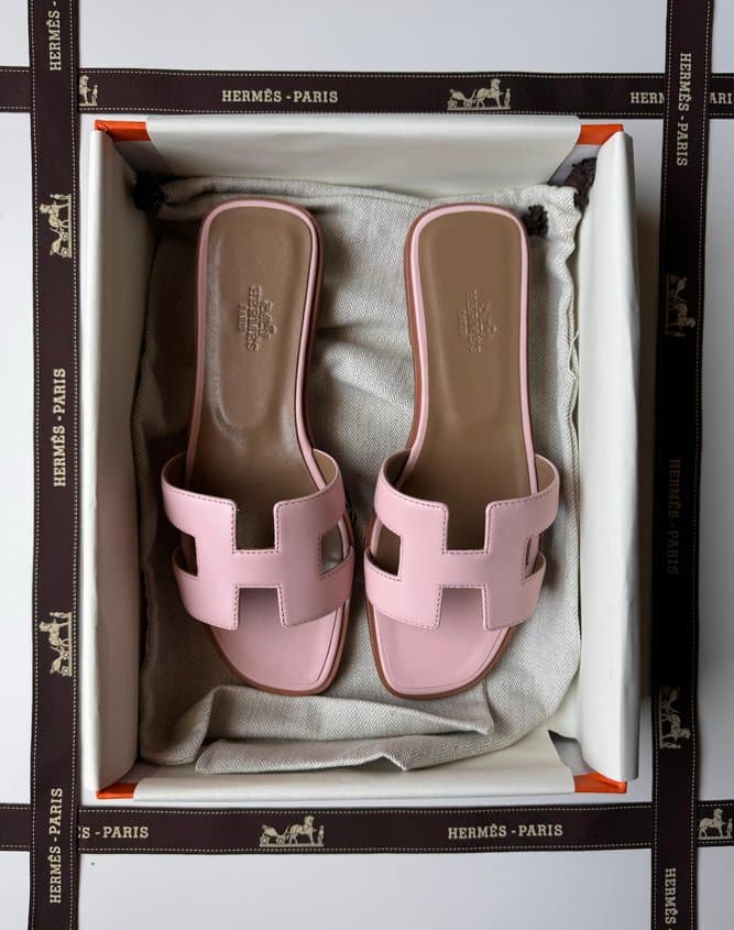 Hermes Oran Box Calfskin Two-tone