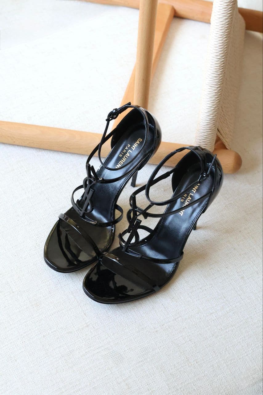 Saint Laurent Cassandra Heeled Sandals