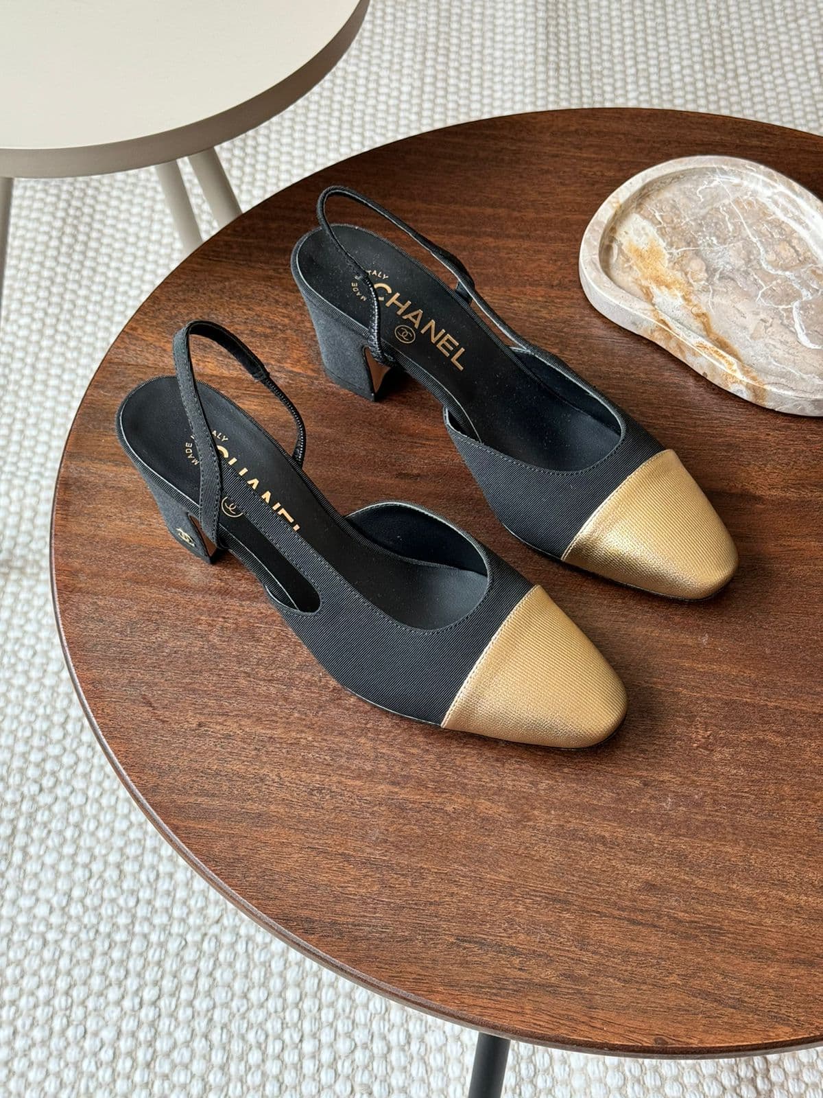Chanel Slingback Grosgrain – Effortless French Elegance