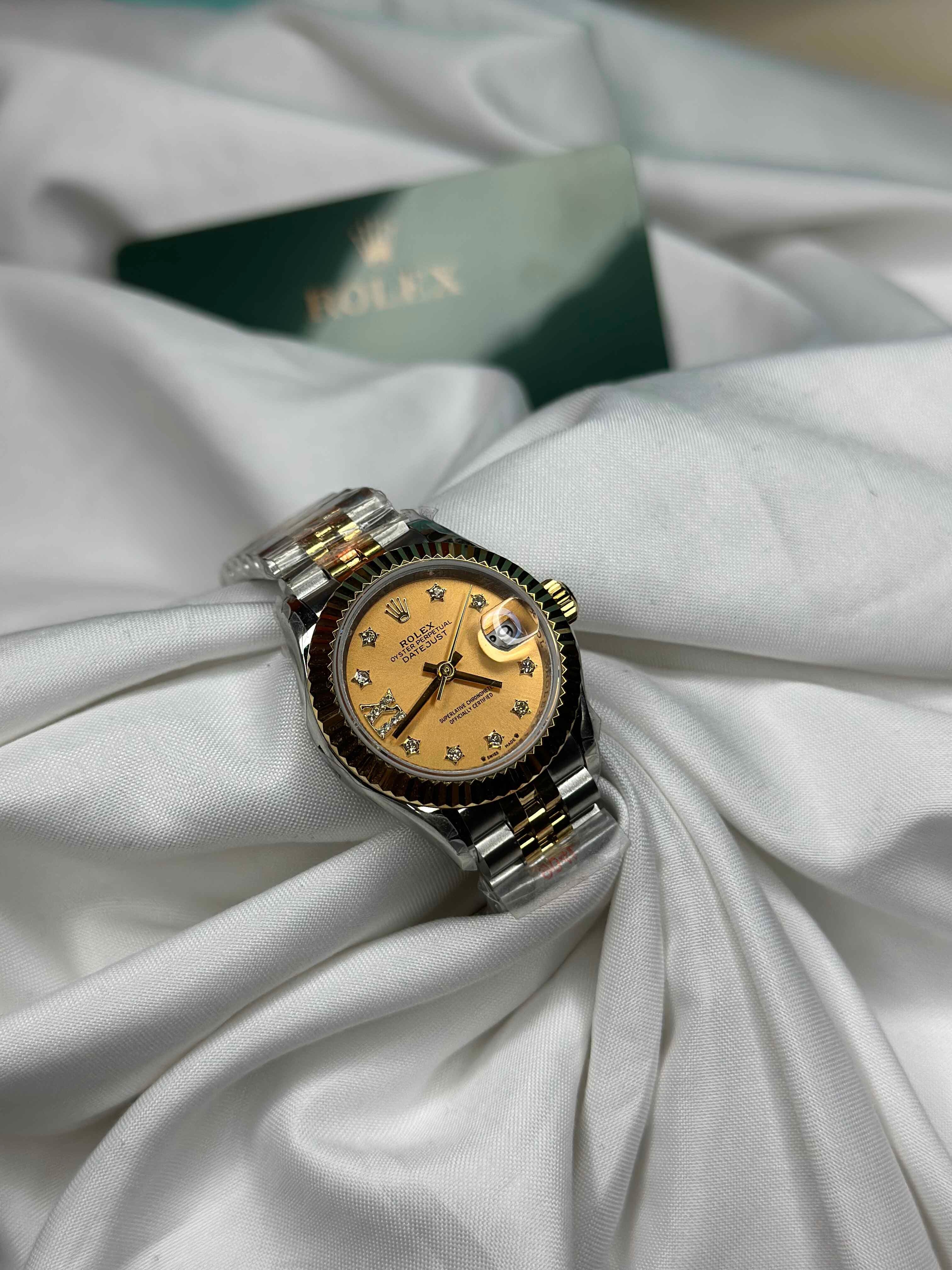 Rolex Lady Datejust 28mm – Two-Tone Gold & Silver Collection (Full Color Range)