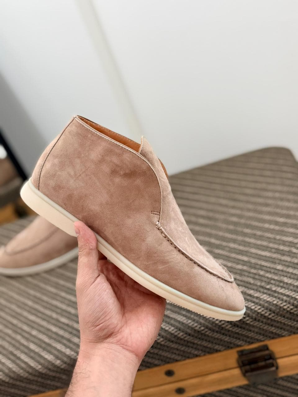 Loro Piana Winter Walk Loafer – Men's Luxury Suede Slip-On