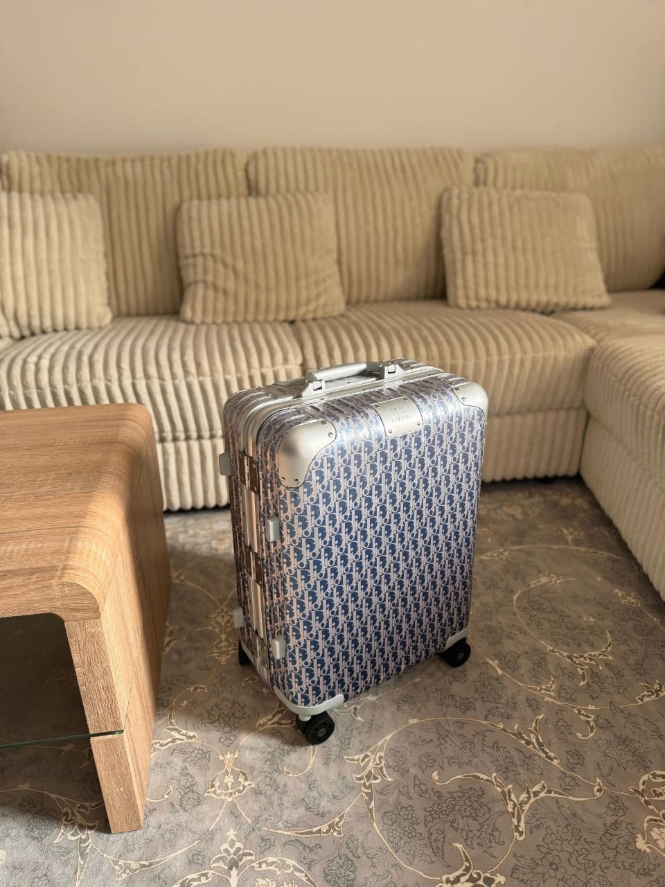 Dior × Rimowa Carry-On Suitcase