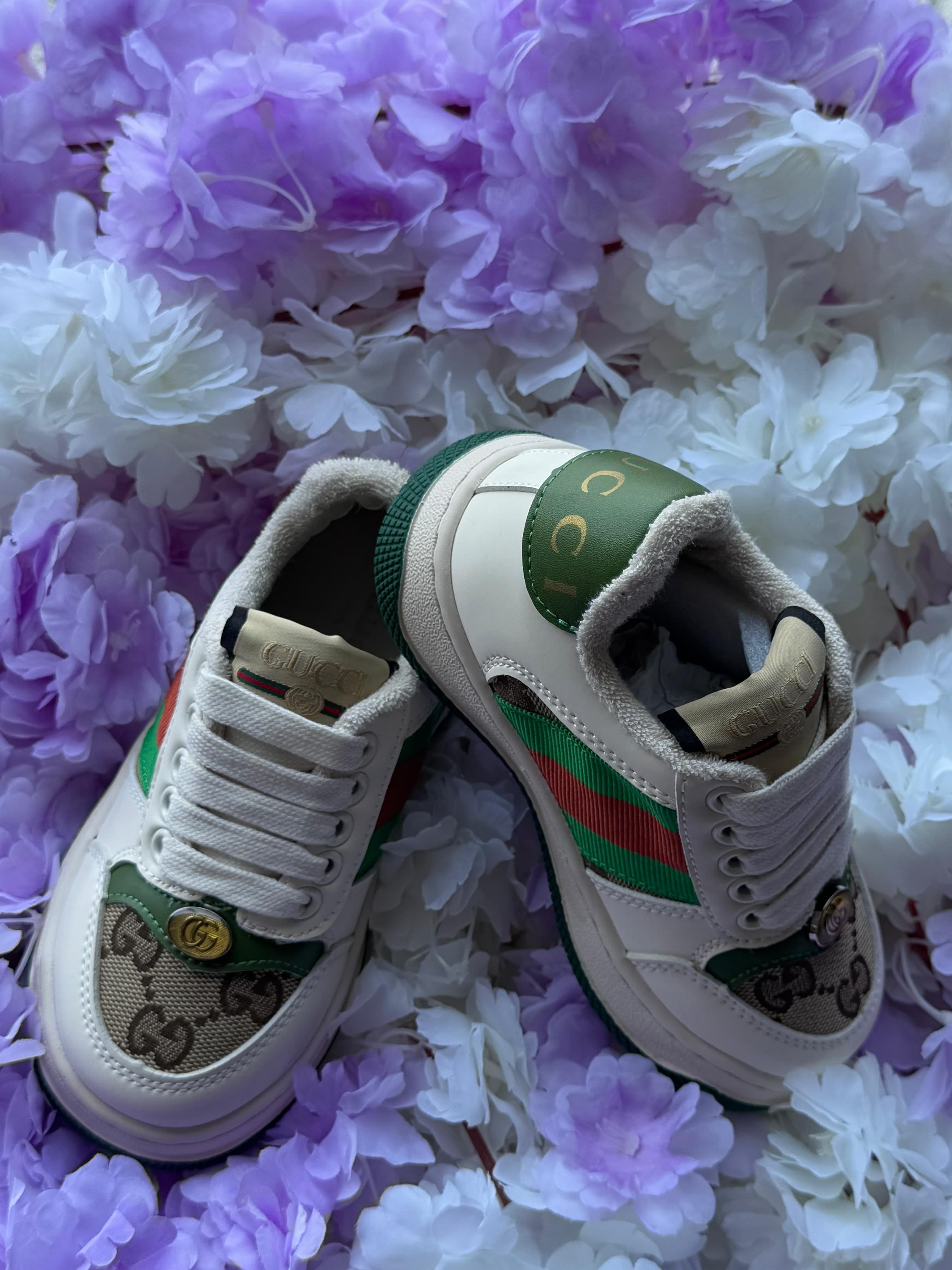 Gucci Kids Retro GG Sneakers