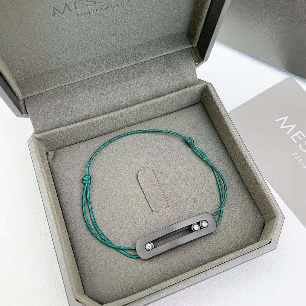 Messika Men's Bracelet with Adjustable Cord