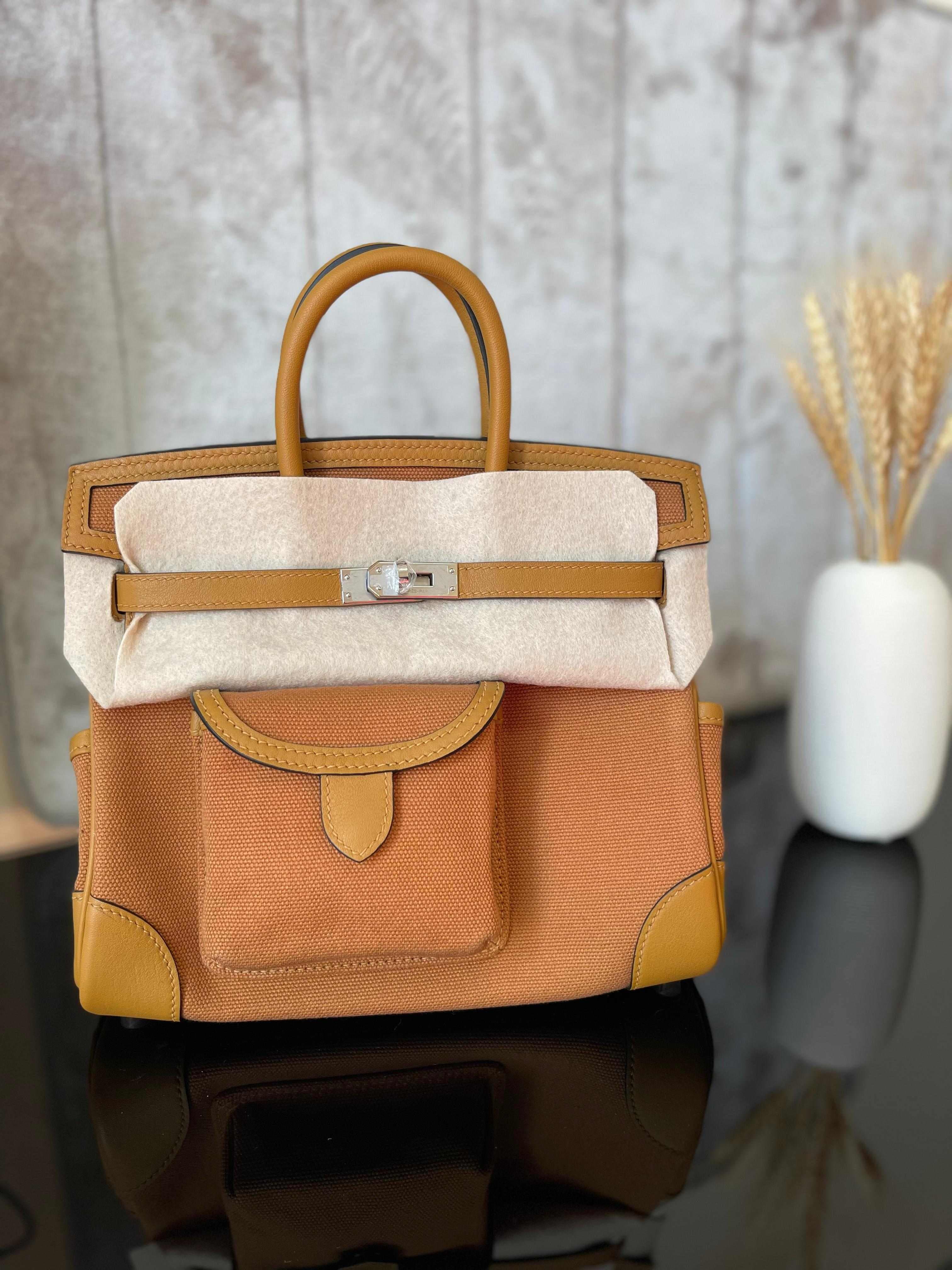 Hermès Cargo Birkin Bag – Canvas & Leather Fusion Utility Edition