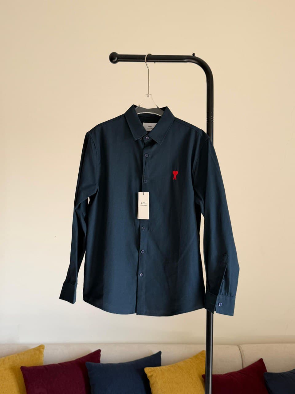 AMI Paris Ami de Cœur Women’s Classic Cotton Shirt